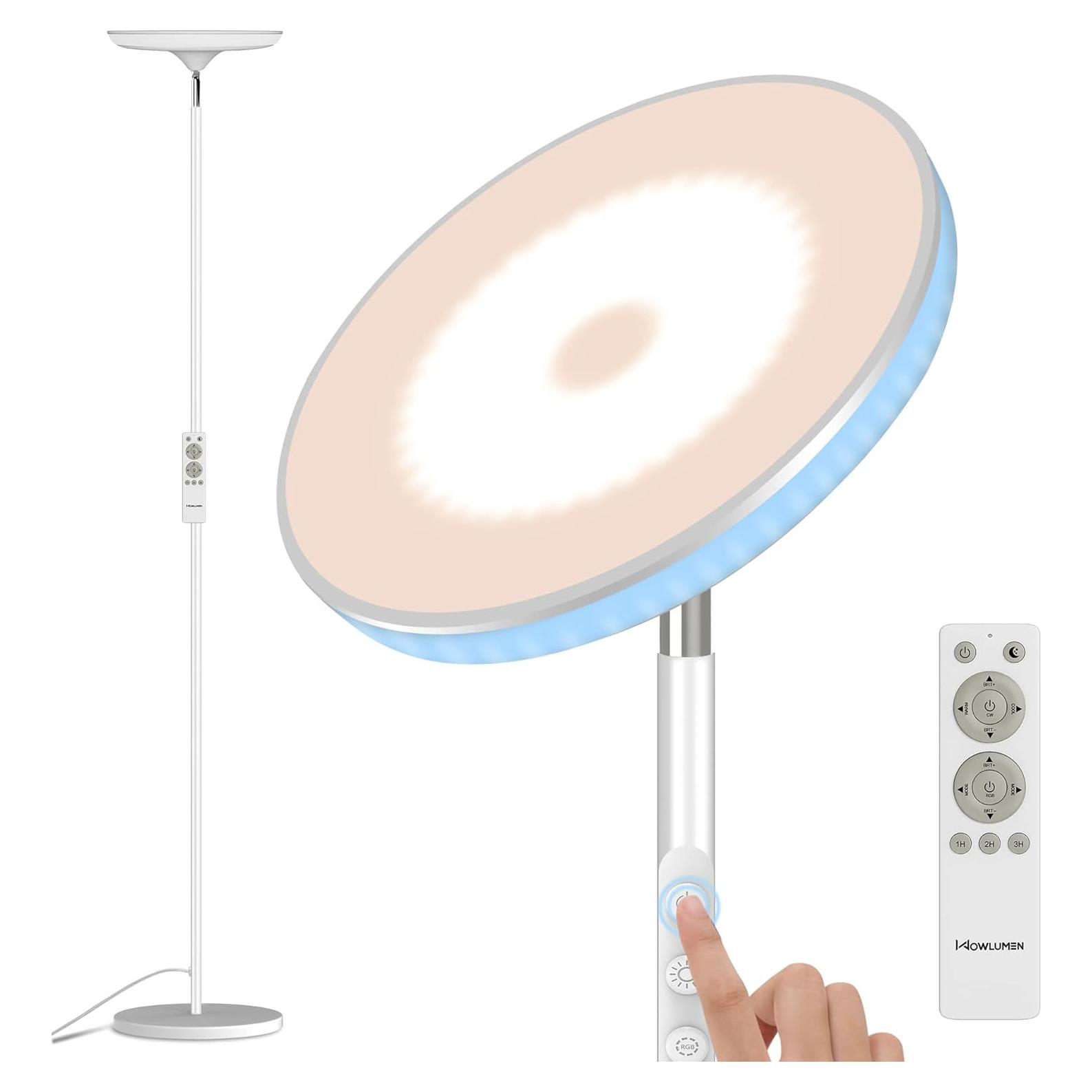 Lámpara de Pie LED WOWLUMEN 42W RGB Regulable 180cm