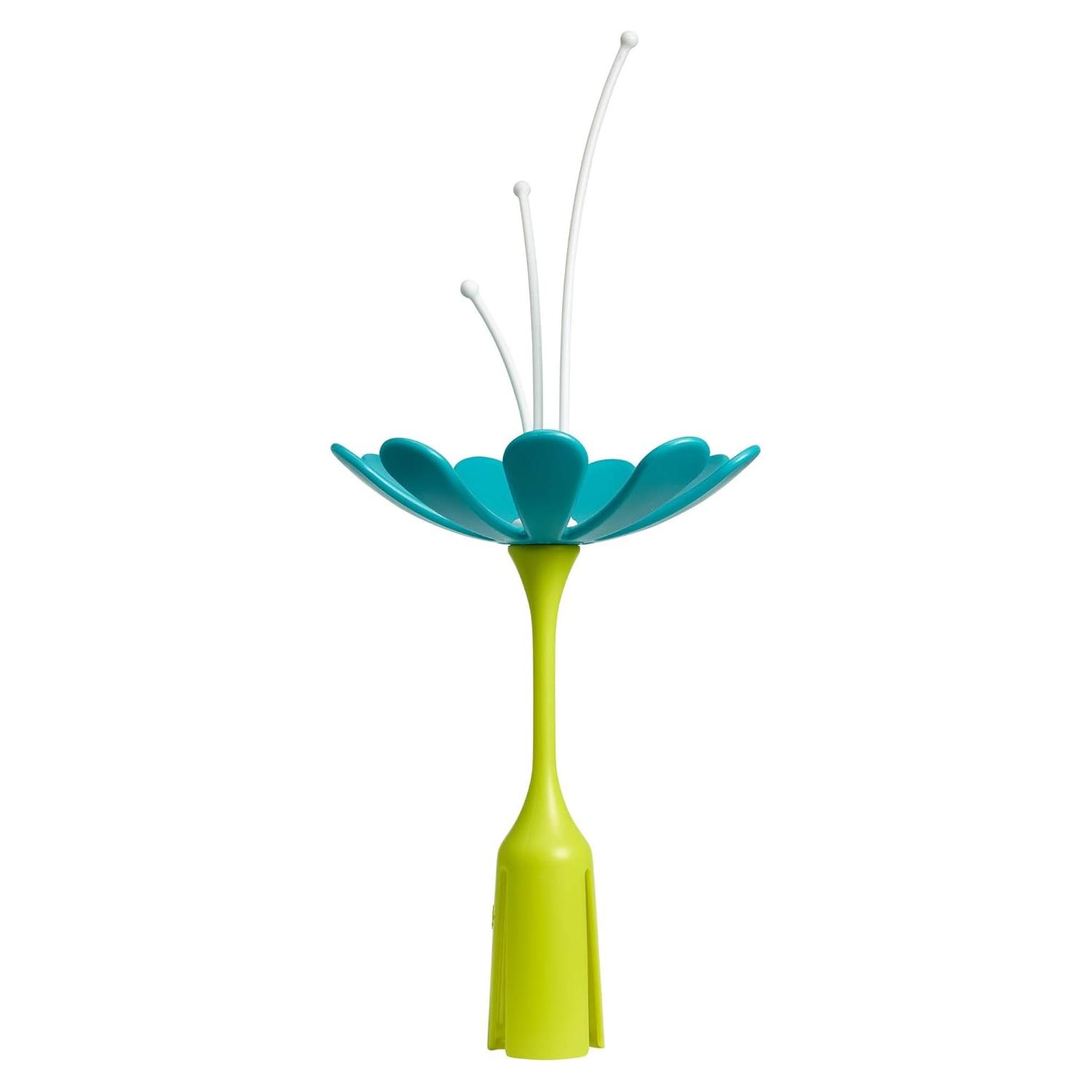 Soporte de Secado Boon Stem Tomy Verde y Blanco 23.5x9x9cm