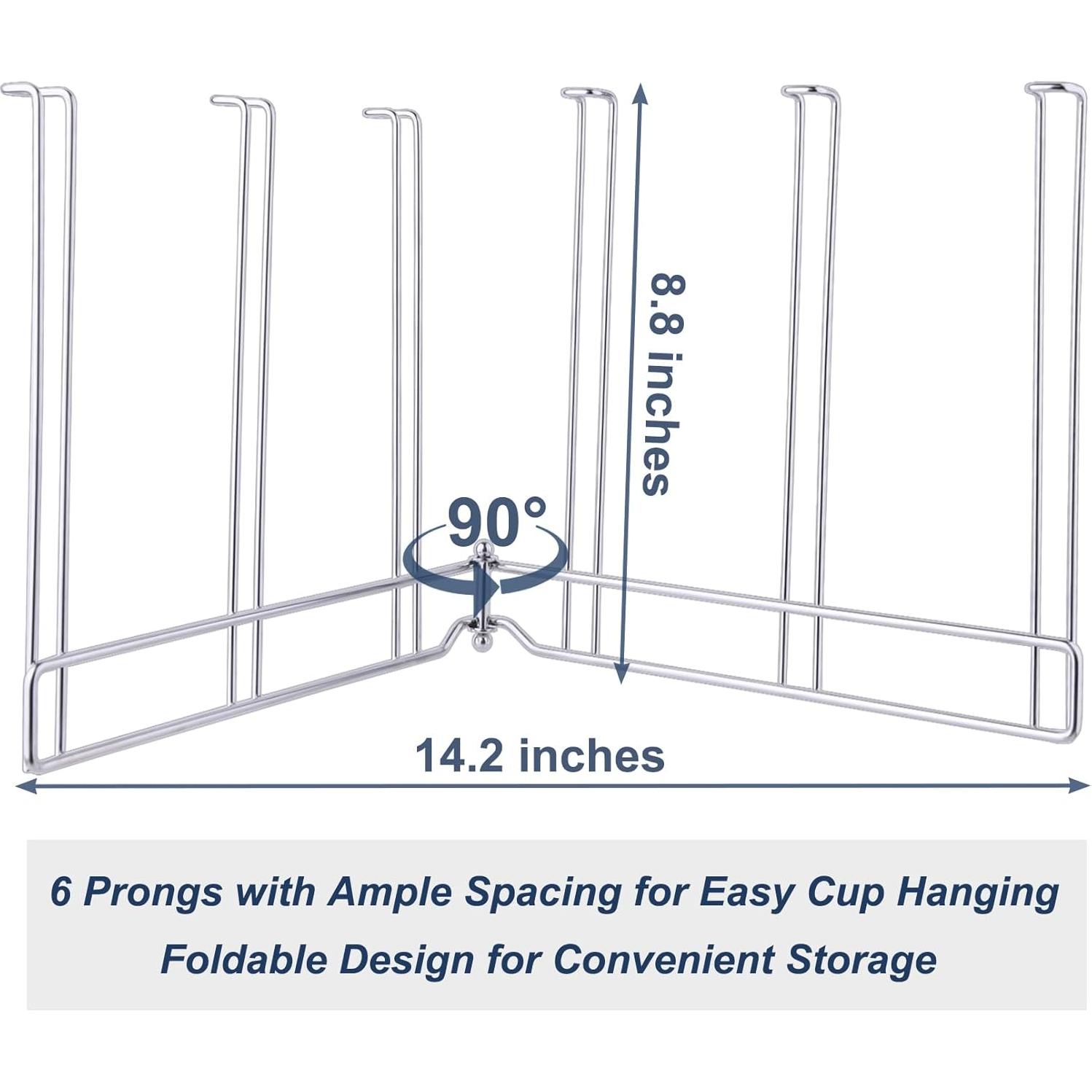 Soporte Plegable para Secar Bolsas LEVOSHUA de Acero Inoxidable