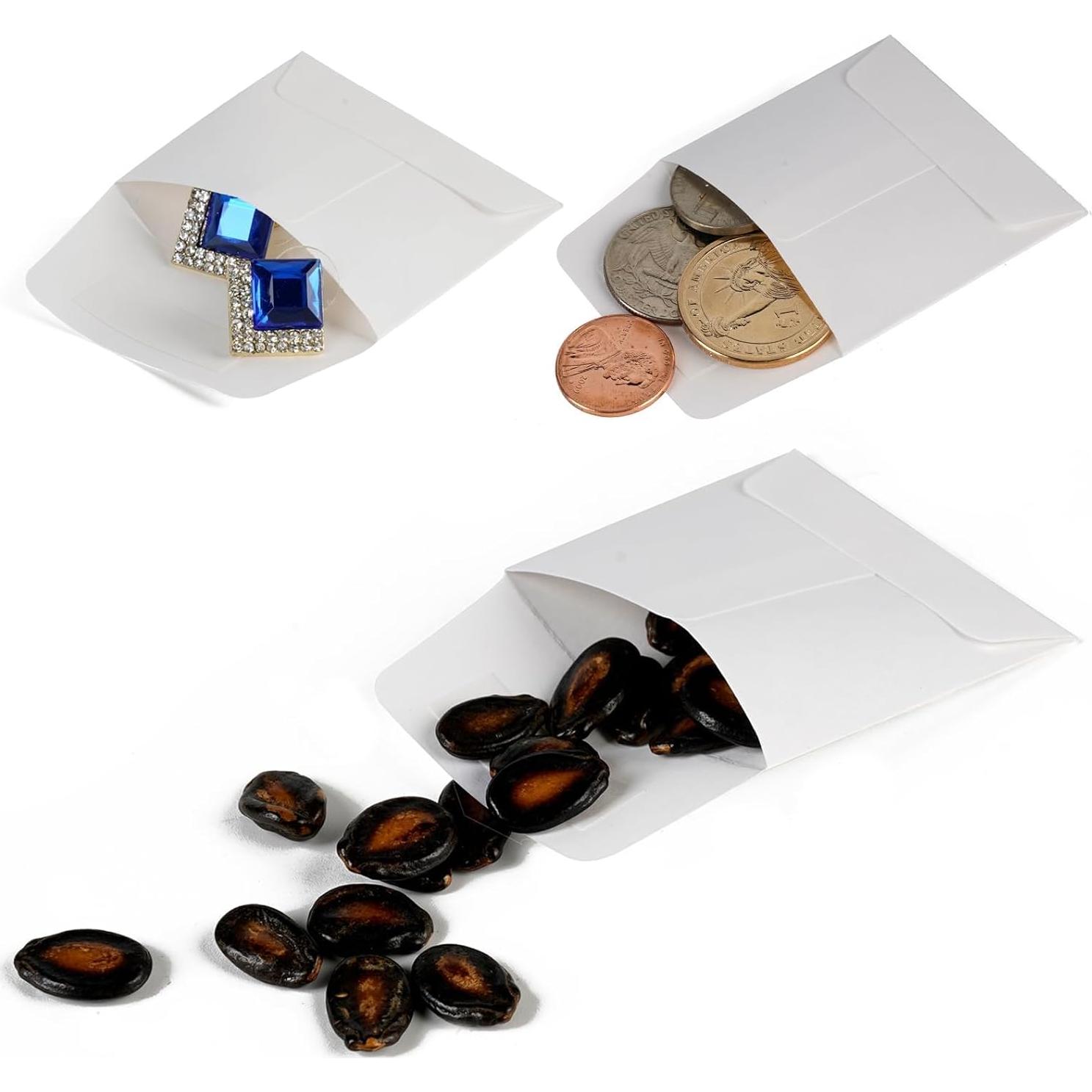 Sobres Mini Autocierre Jsfelye 5.08x5.08cm - 128 Unidades