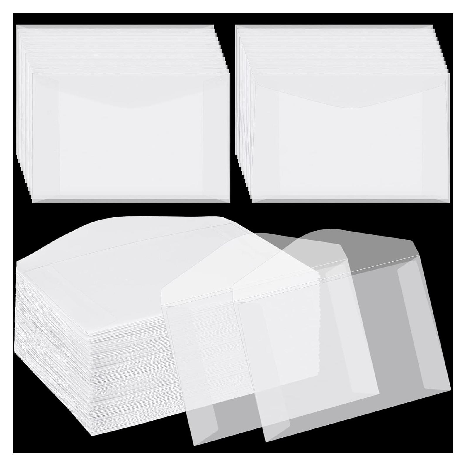 100 Sobres de Cristal Geyee para Favor de Boda 11.3x6.9cm