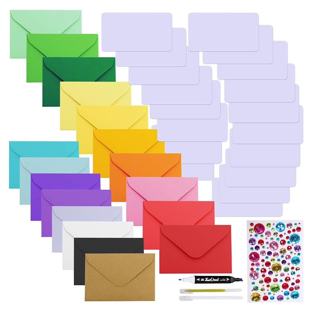 Juego de Papelería Mini Winlyn 144 Piezas 18 Colores