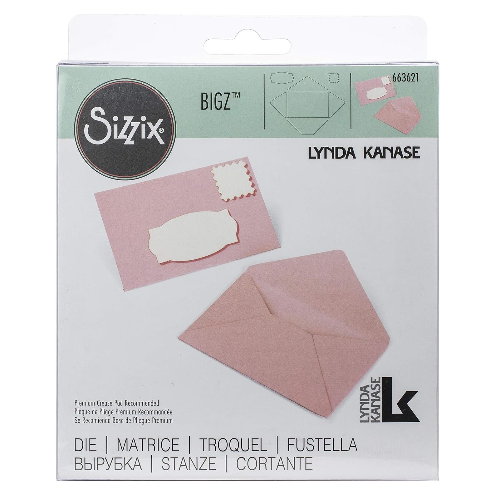 Troquel Sizzix Bigz Mini Sobre 9x5 cm para Manualidades