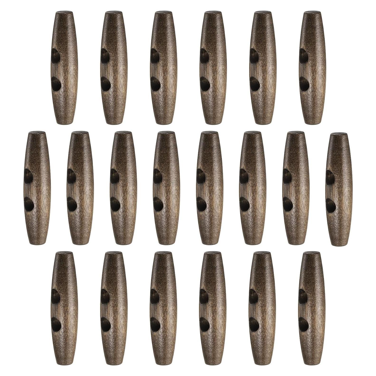 Botones de Madera HARFINGTON 60mm 20pcs para Coser DIY