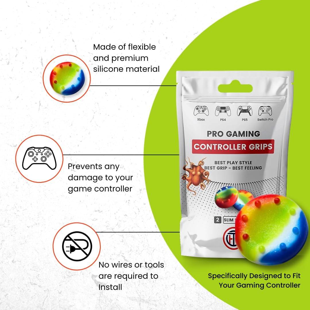 Cubierta de Silicona Colorida para Controladores PS2/PS3/PS4/Xbox