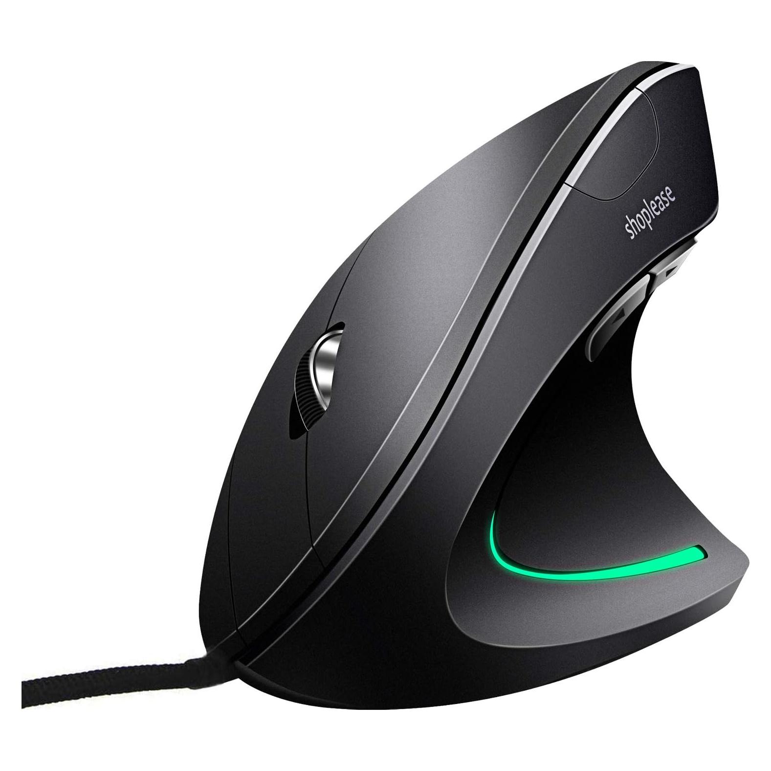 Ratón Vertical Ergonómico Shoplease USB 5 Botones 800-3200 DPI