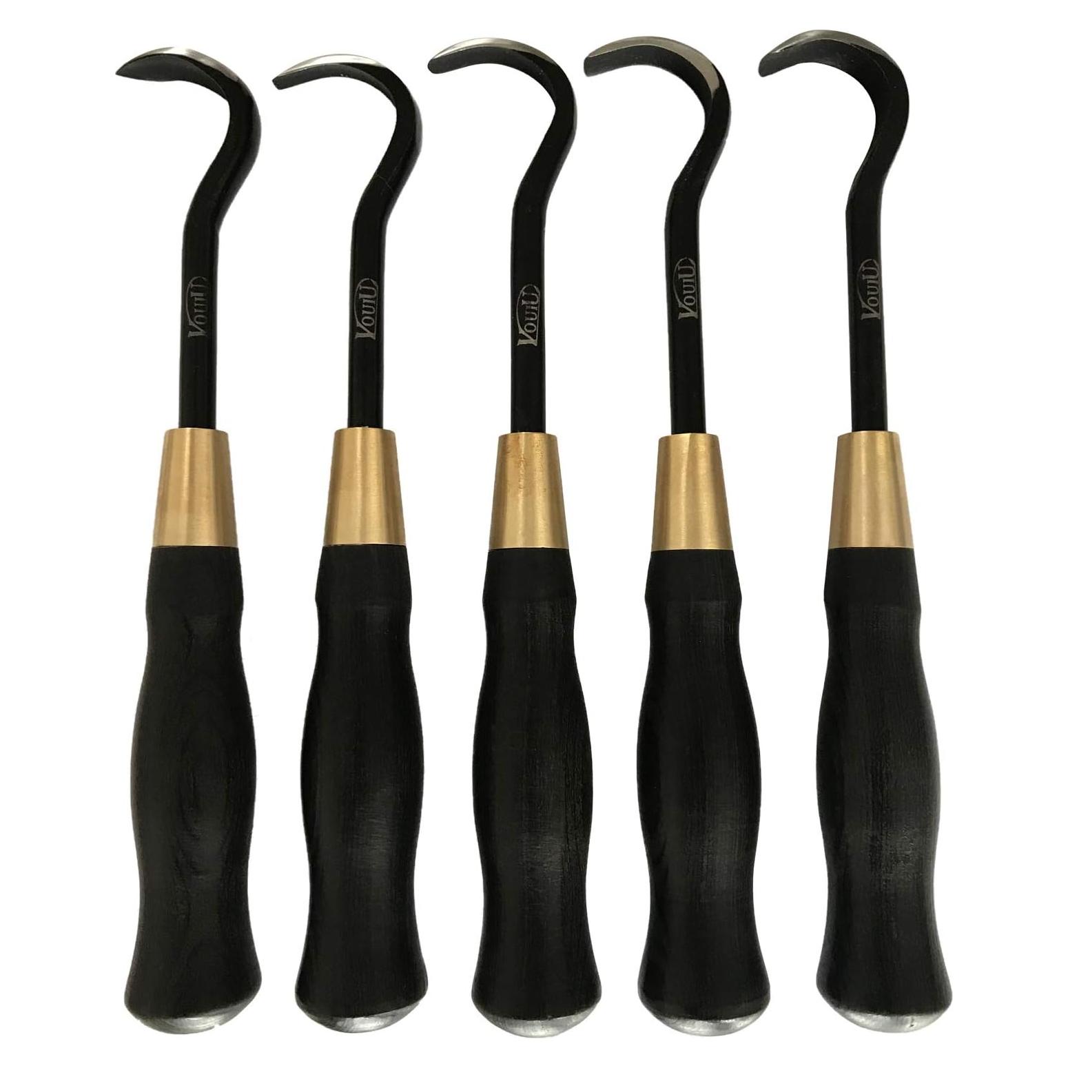 Juego de Herramientas de Bonsai VOUIU 5 Piezas con Bolsa