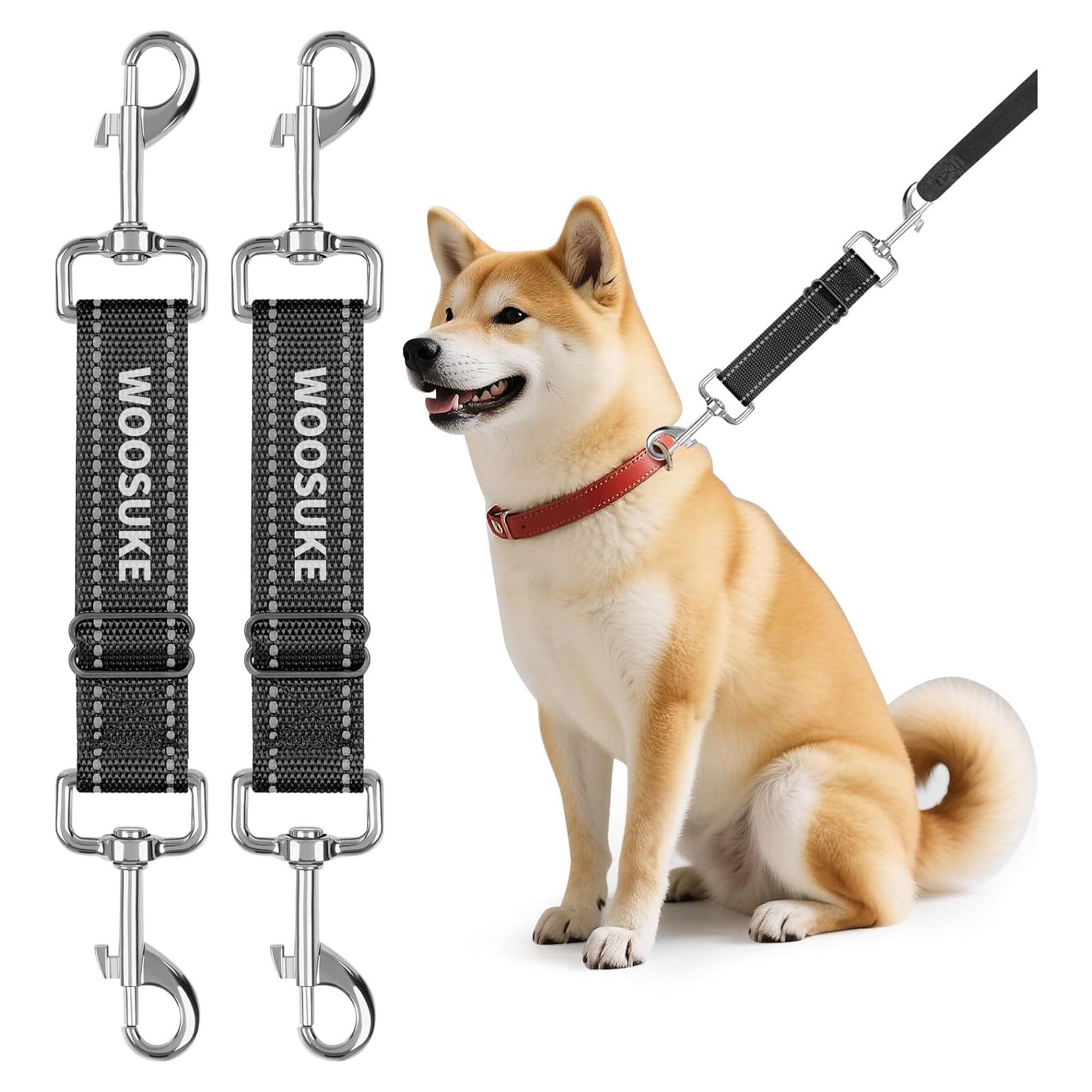 2 Clips de Seguridad para Collar de Perro Woosuke Ajustables