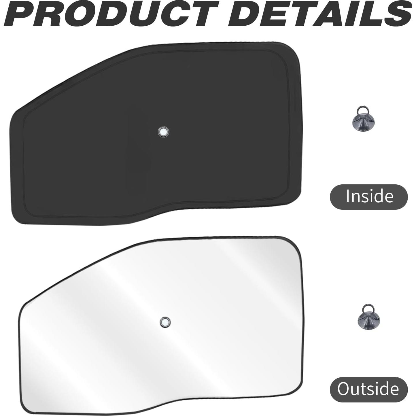 Protector de Sombra Lateral ULROLIT para Ford F250 F350 2017-2022