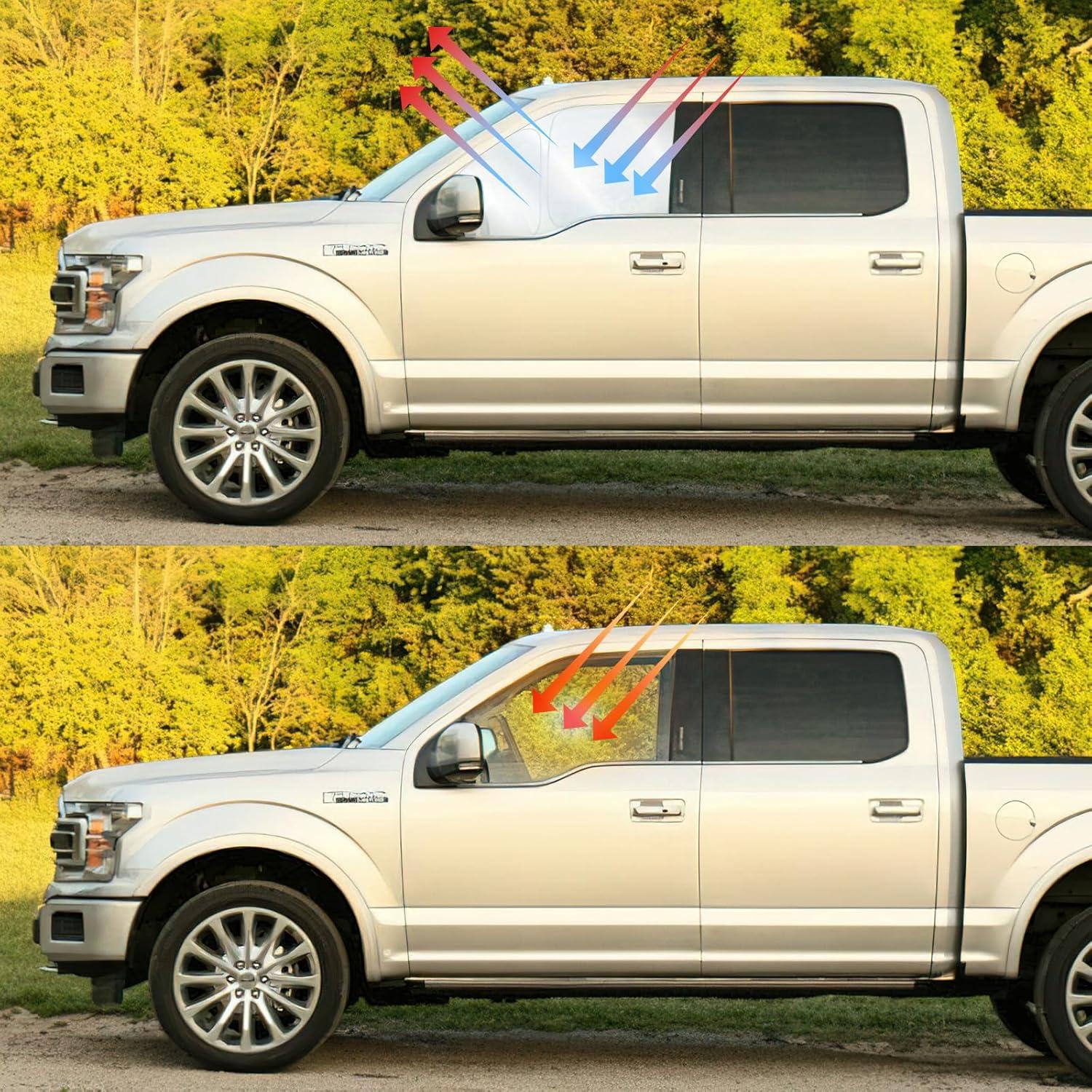 Protector de Sombra Lateral ULROLIT para Ford F250 F350 2017-2022