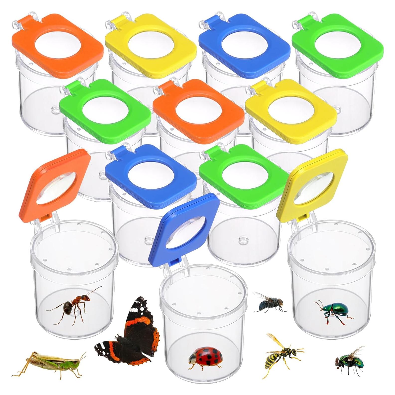 Kit de Observación de Insectos Halloscume 12 Piezas Aumentador