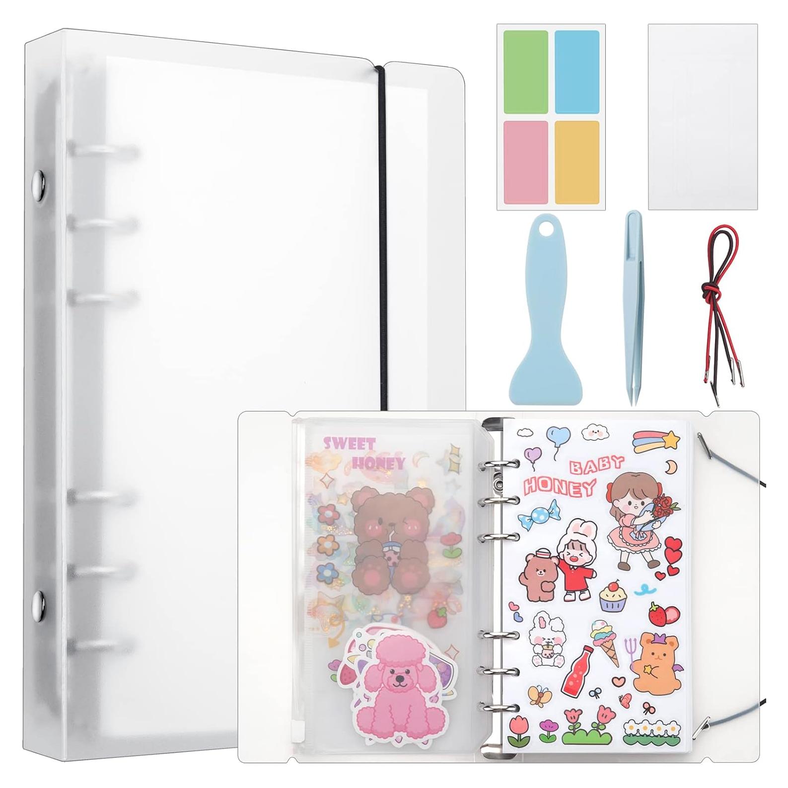 Álbum de Pegatinas Reutilizable SUNEZLGO A6 100 Hojas