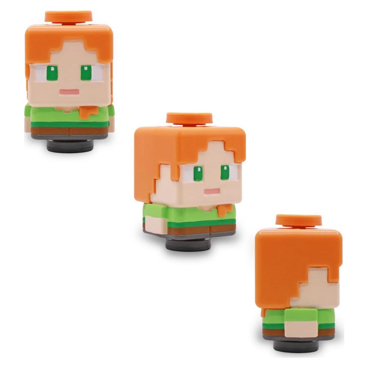 Spinner Antiestrés Minecraft Just Toys - Alex, Creeper, Panda, Enderman, Cerdo
