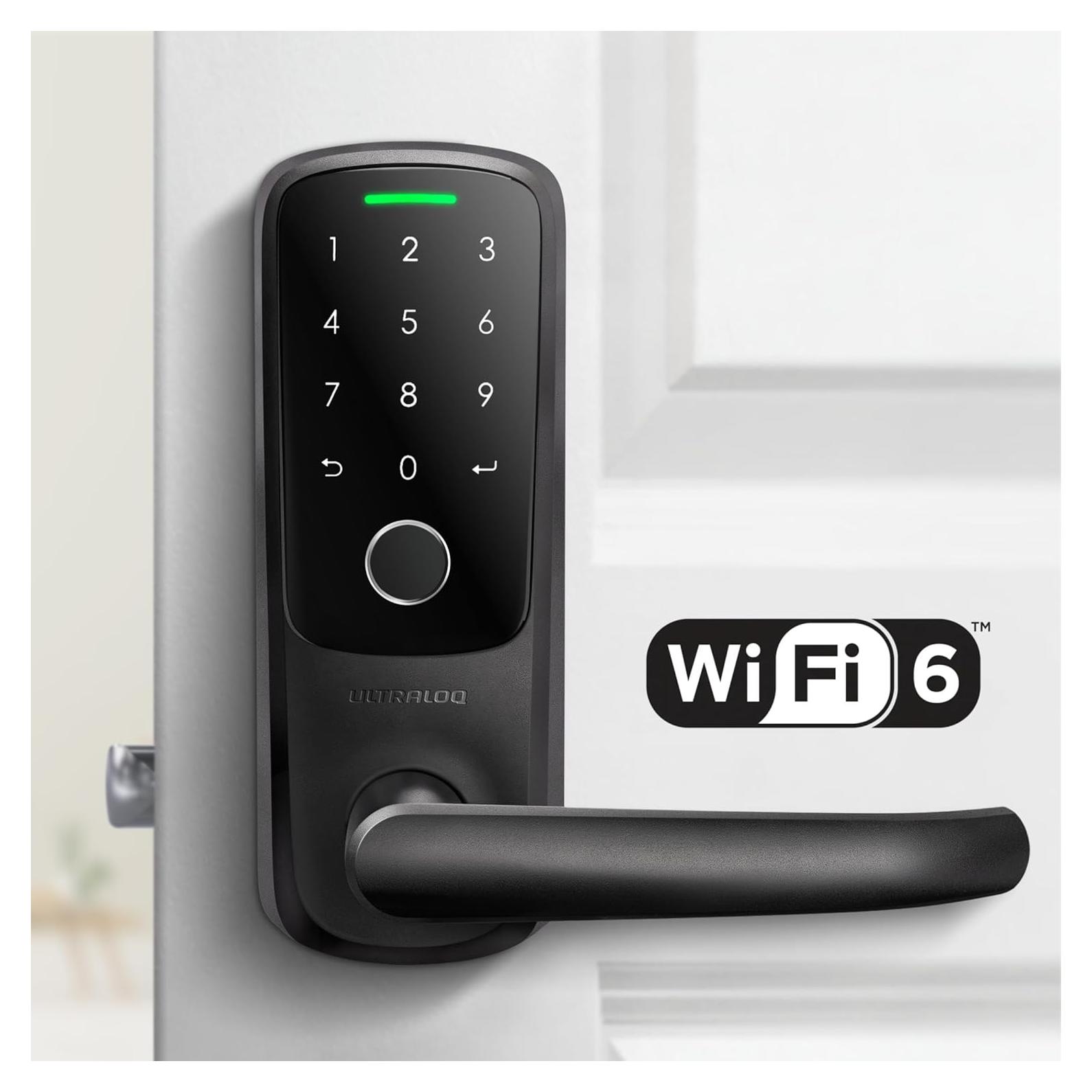 Cerradura Inteligente ULTRALOQ Latch 5 con WiFi y Huella Dactilar