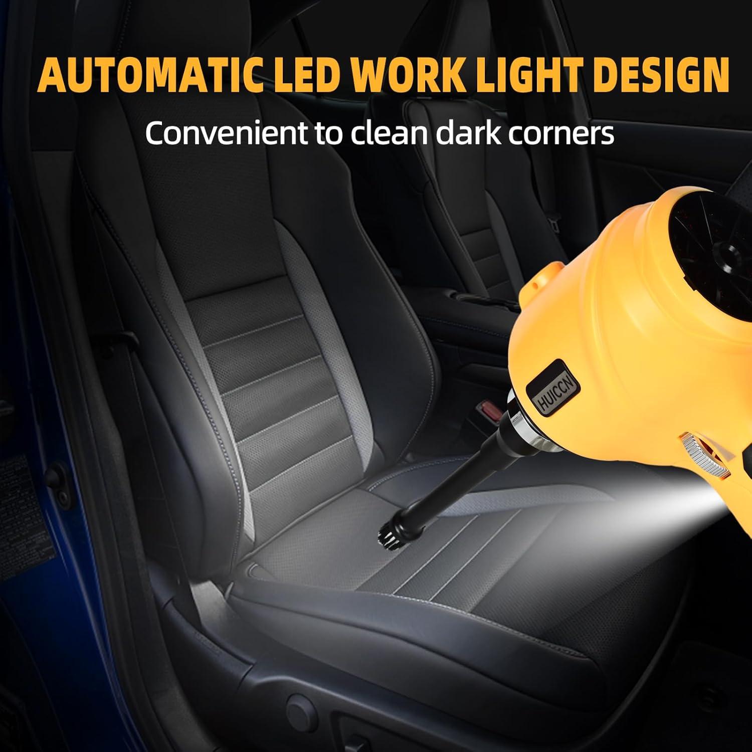 Soplador de Polvo Inalámbrico HUICCN 20V para Batería Dewalt