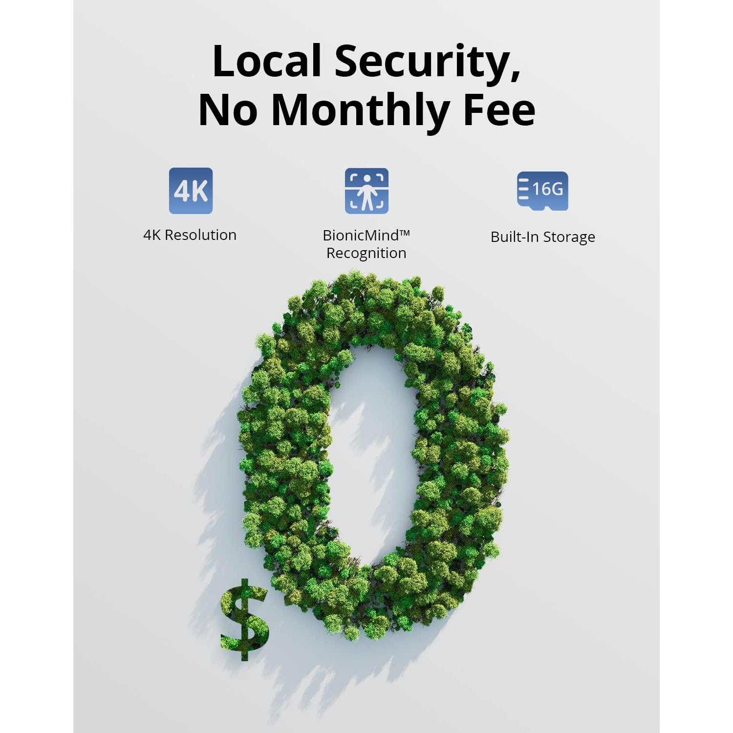 Cámara de Seguridad Eufy Security eufyCam 3 4K Solar AI