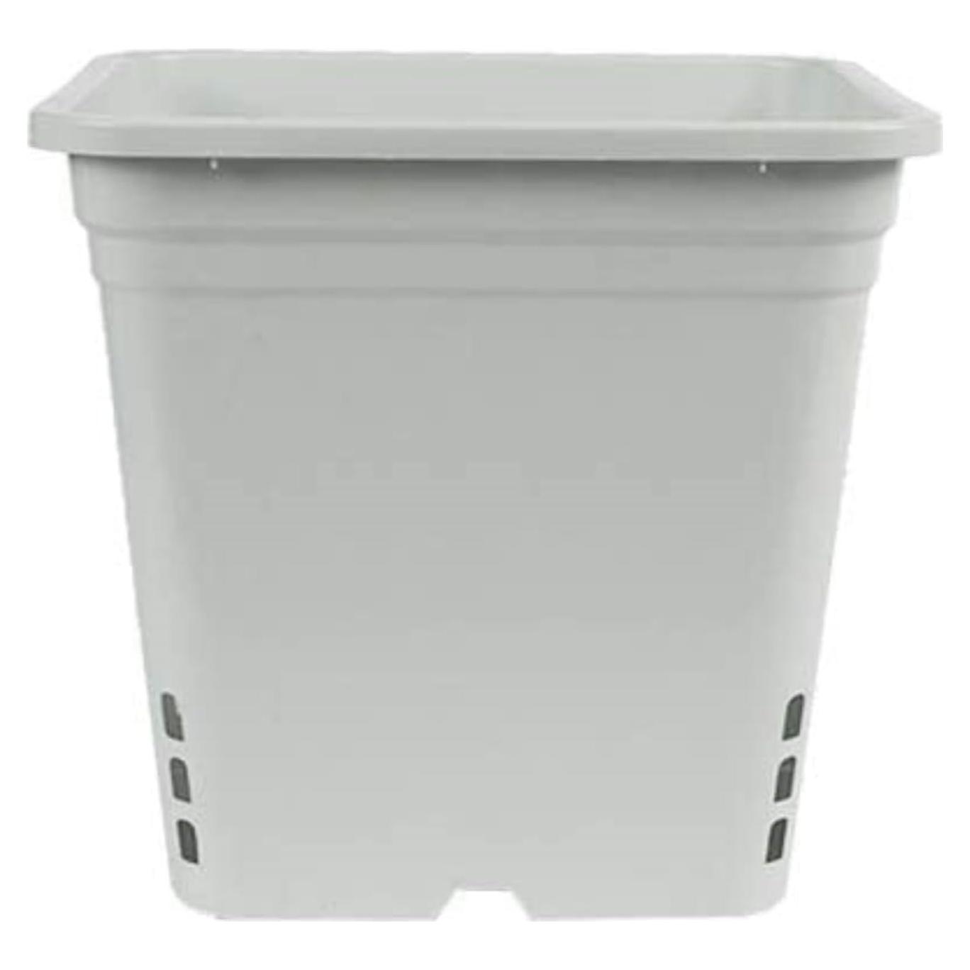 Maceta de Vivero SUNPACK Cuadrada Blanca 30.48 cm - Drenaje