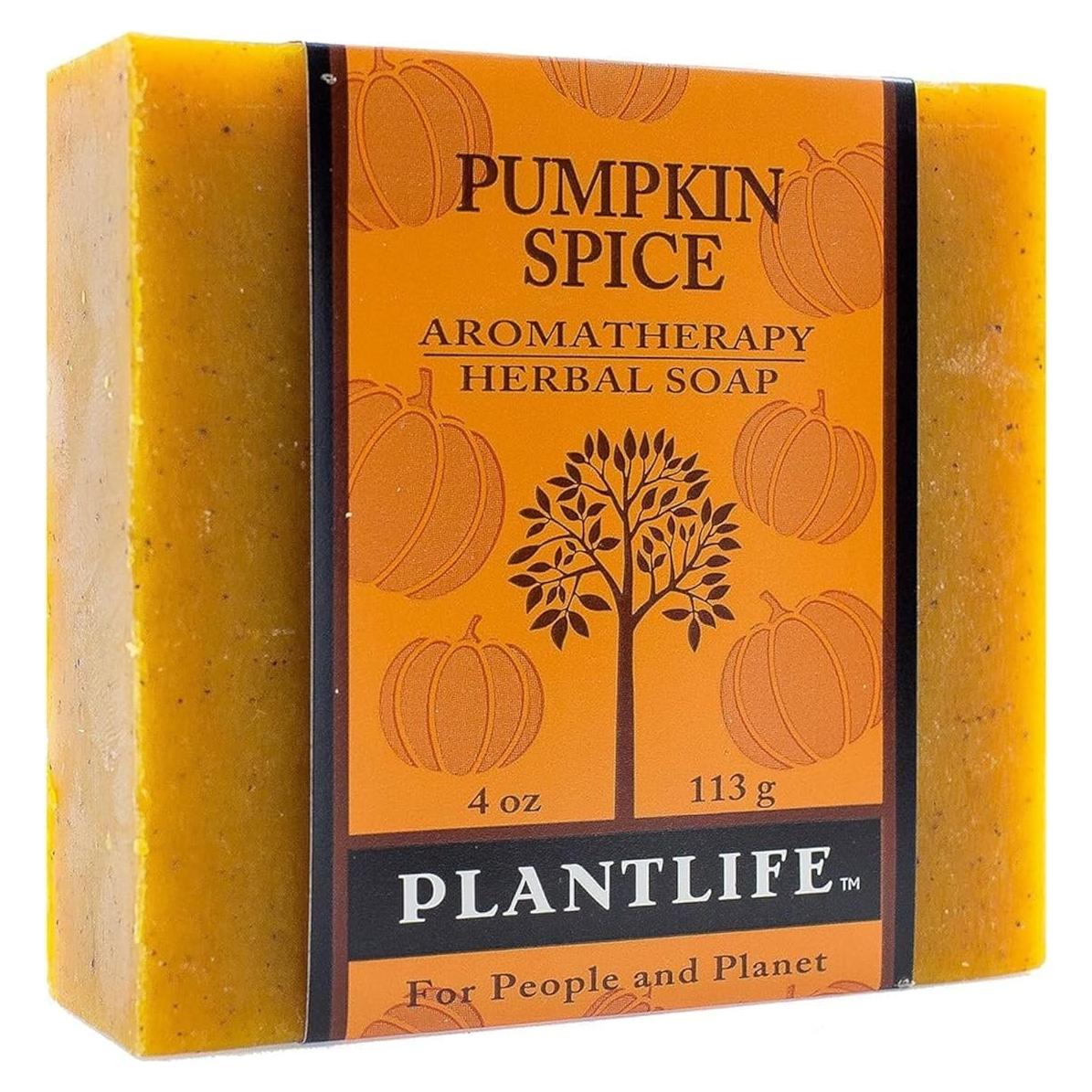 Jabón en Barra de Especias de Calabaza Plantlife 113g - Hidratante