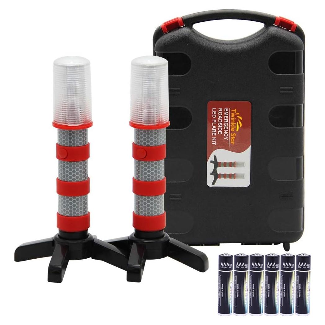 Kit de Bengalas de Emergencia Twinkle Star LED - 2 Juegos