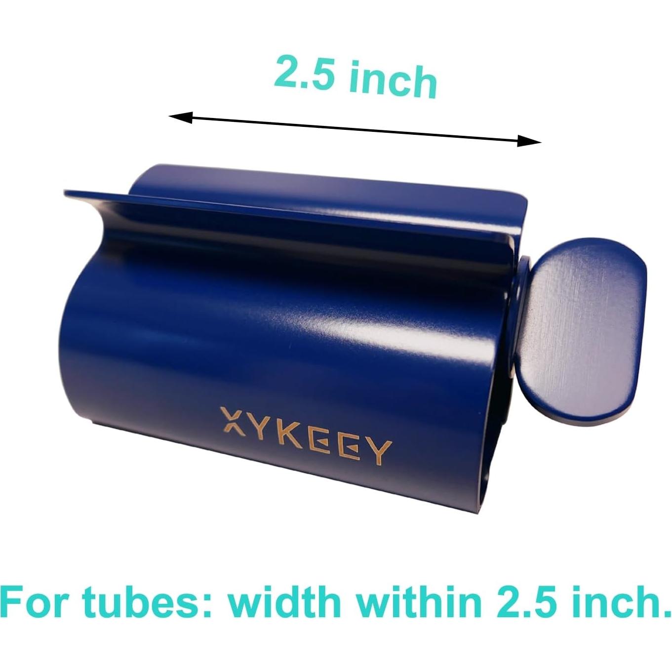 Exprimidor de Tubos de Pasta de Dientes XYKEEY Azul - Herramienta Multifuncional