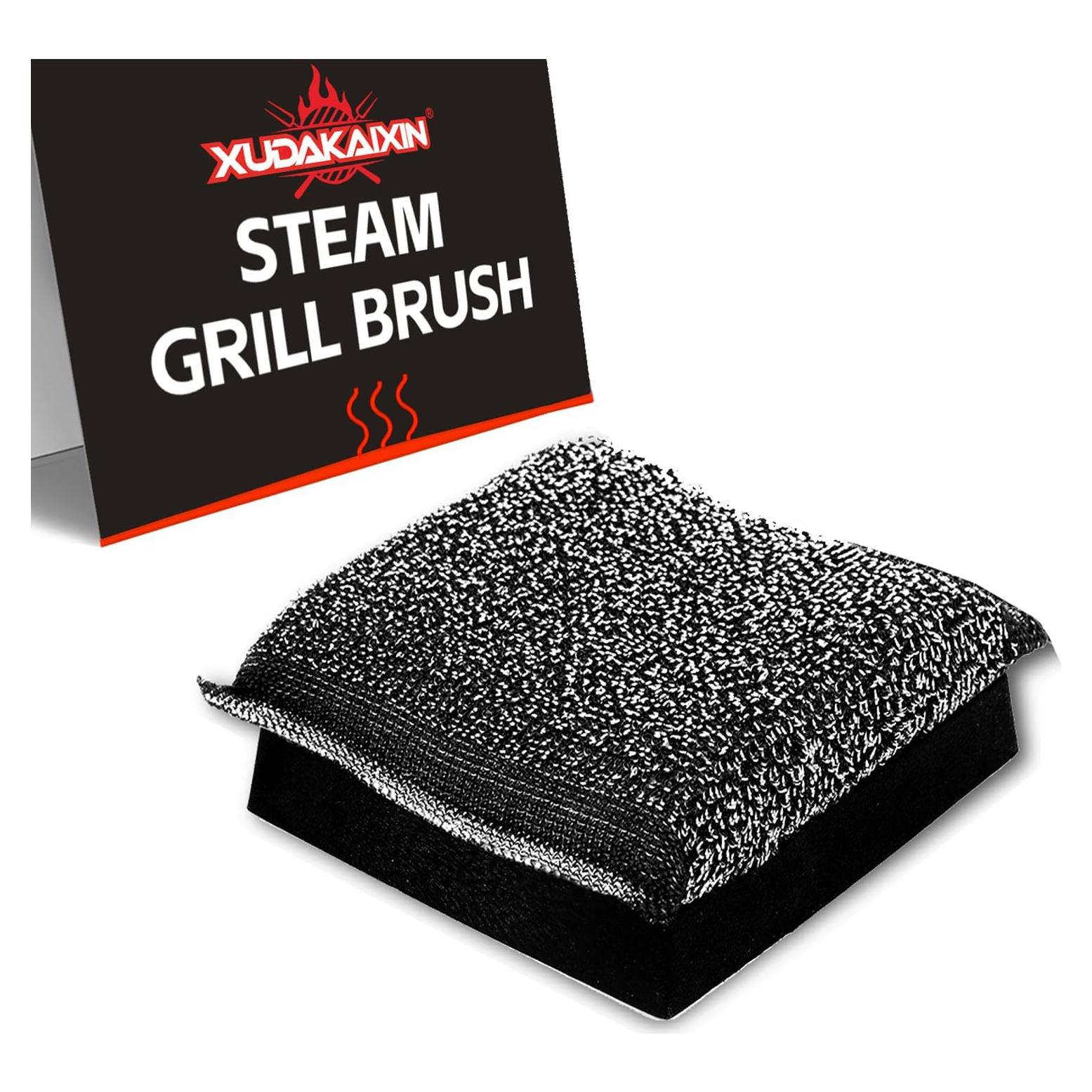 Cabezal de limpieza reemplazable XUDAKAIXIN para BBQ - Acero inoxidable