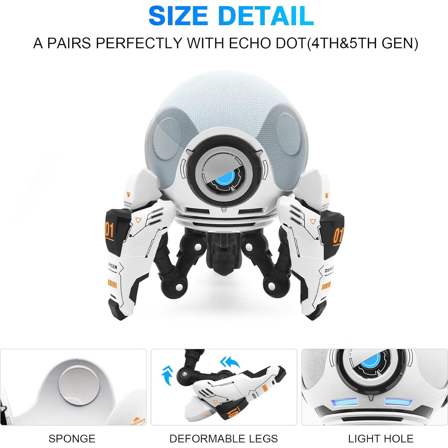 Soporte Echo Dot Madatop para 4ta/5ta Gen - Diseño Robot