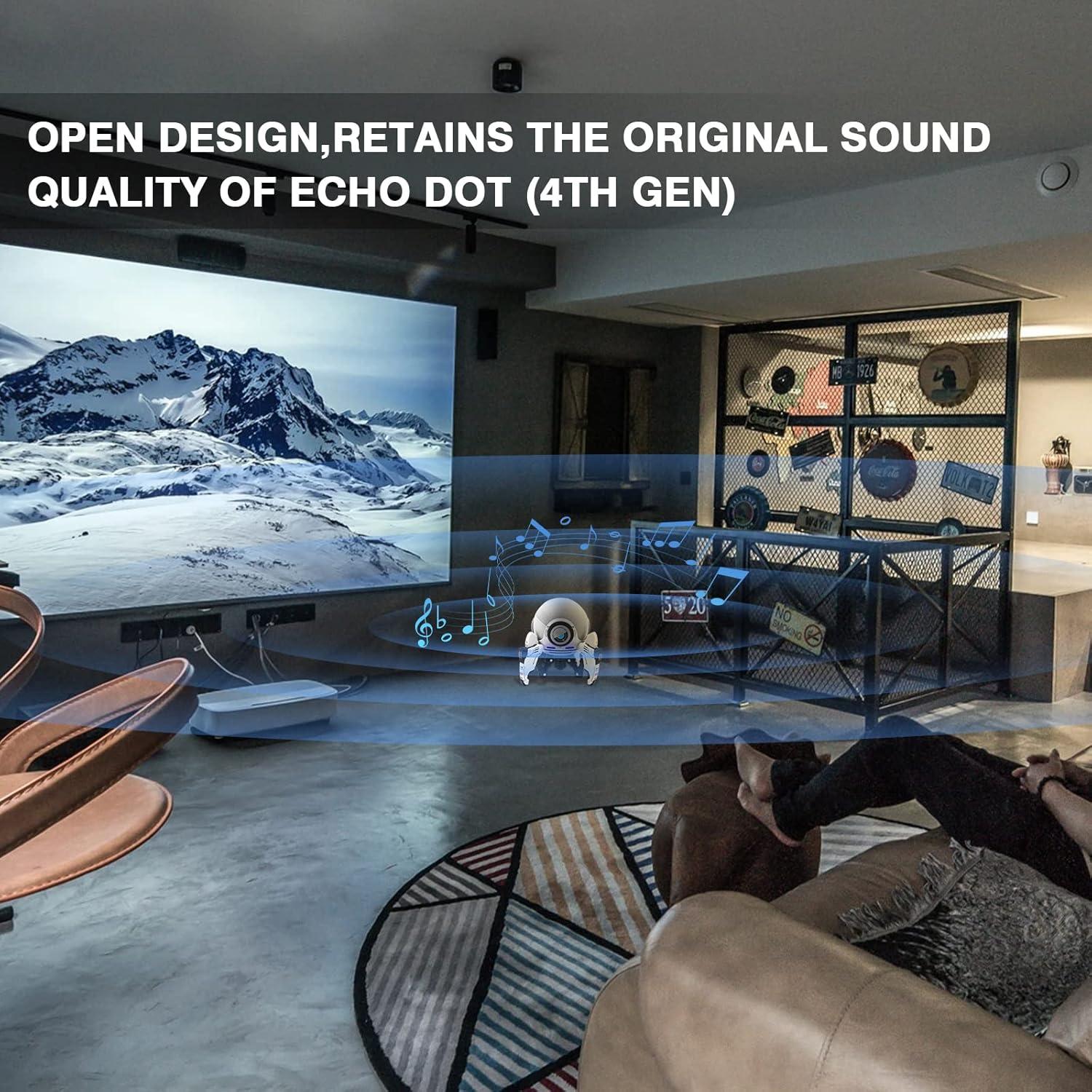 Soporte Echo Dot Madatop para 4ta/5ta Gen - Diseño Robot