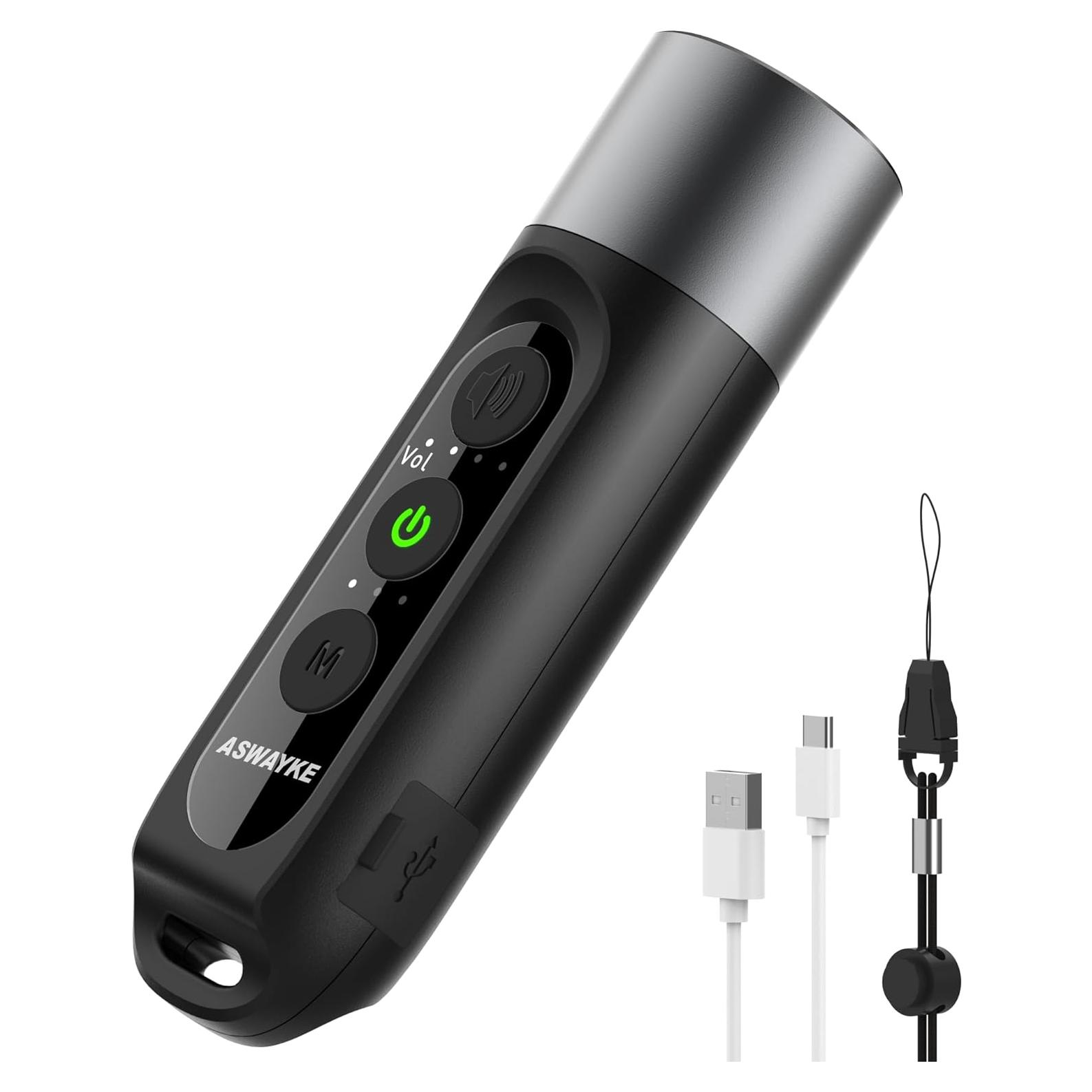 Silbato Electrónico ASWAYKE KI 125dB IPX5 Recargable Azul