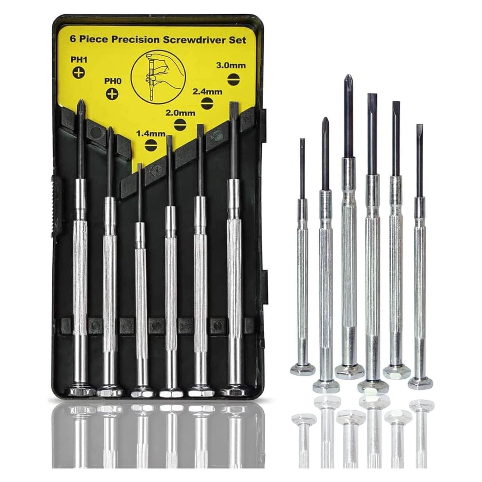 Juego de Destornilladores de Precisión Mini NSZETZ 6PCS