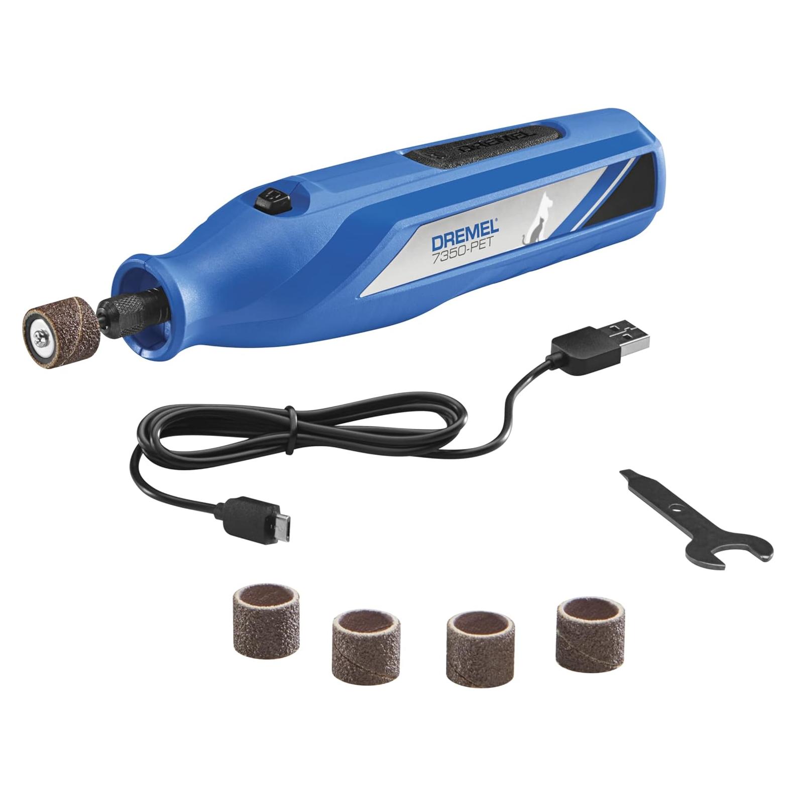 Dremel 7350-PET Molinillo de Uñas para Mascotas 4V