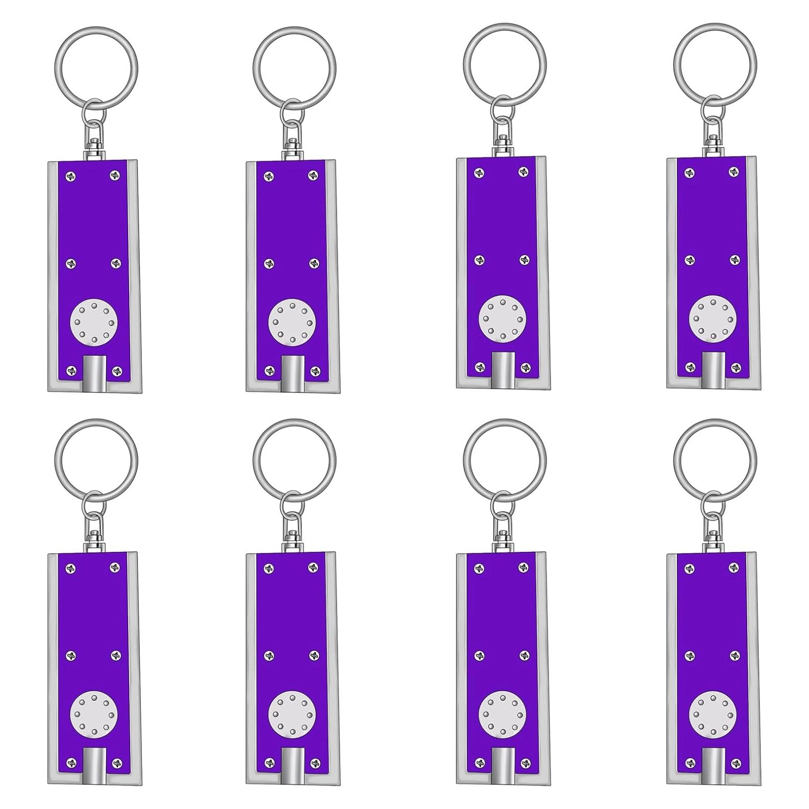 Linterna UV de Llave Daemson - 8 Piezas, Compacta y Portátil