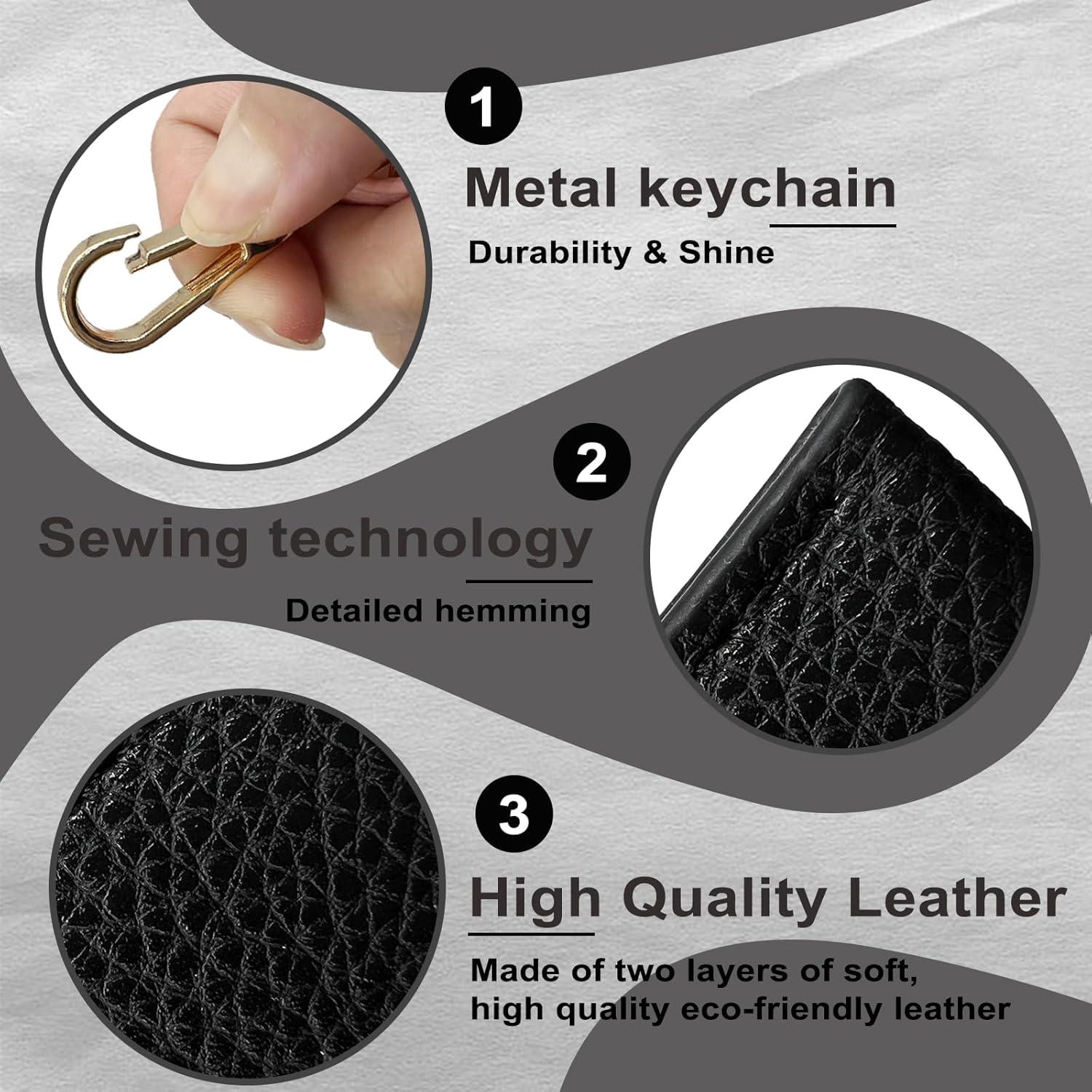 Funda de Llave de Cuero KARENSKEYS - Elegante y Duradera