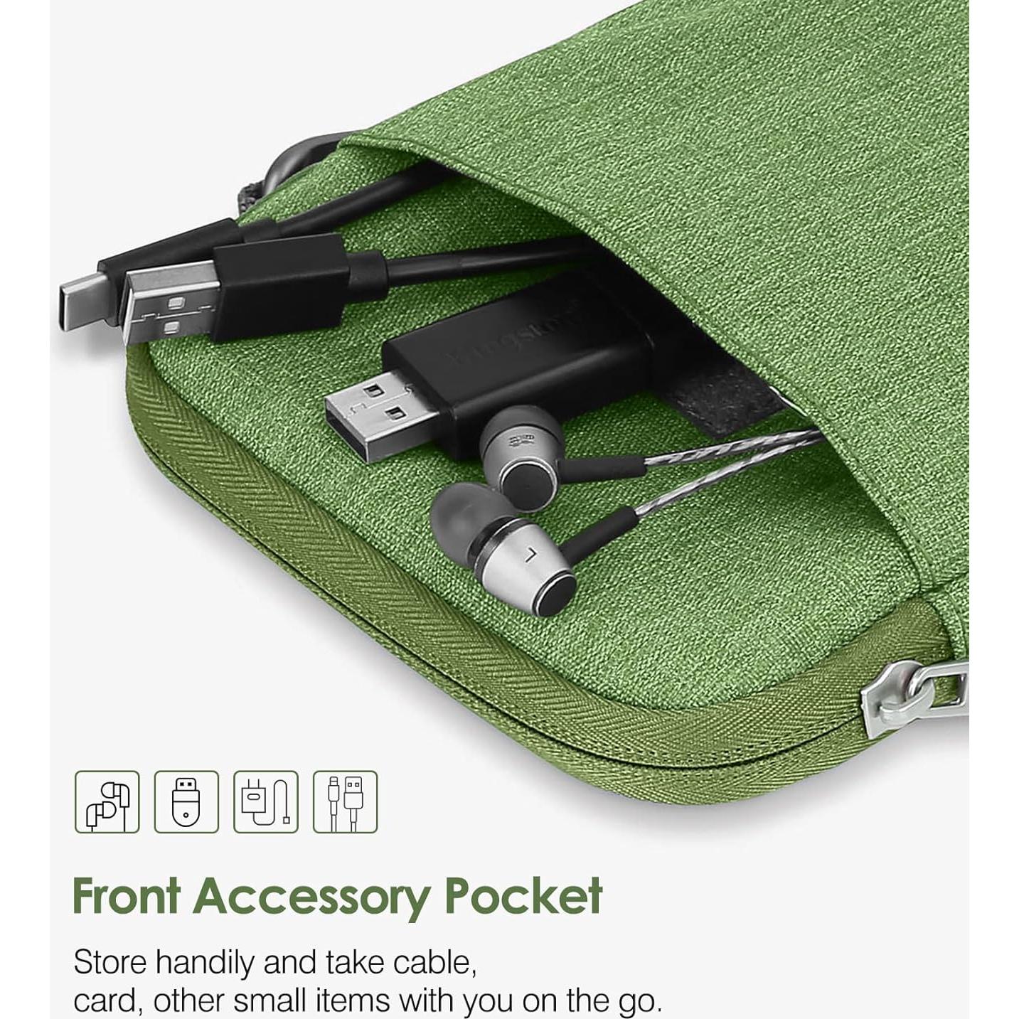 Funda MoKo para Kindle 6-7" Nylon Verde Pasto 2024