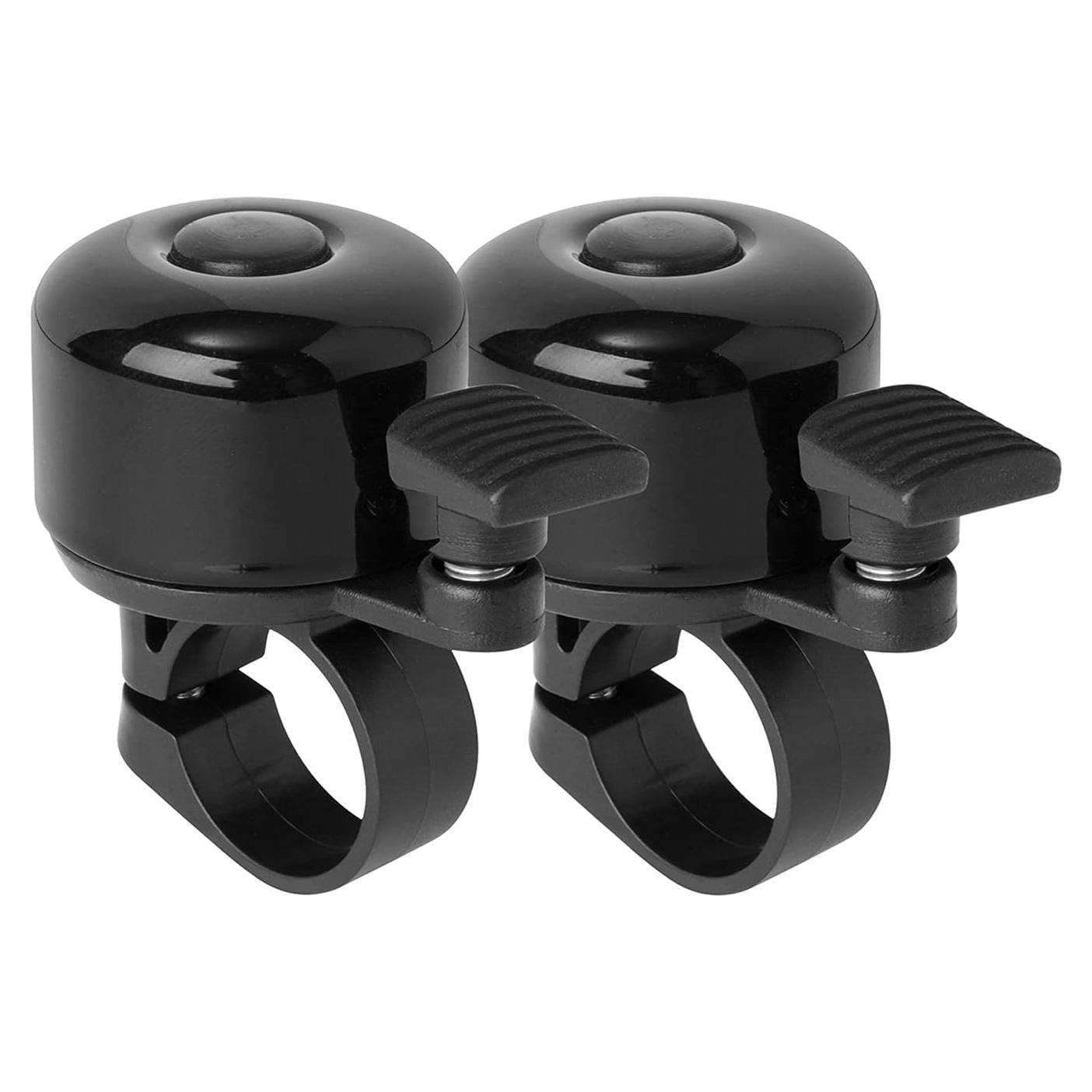 Timbre de Bicicleta Binudum JH-1 Clásico 2 Pcs Negro