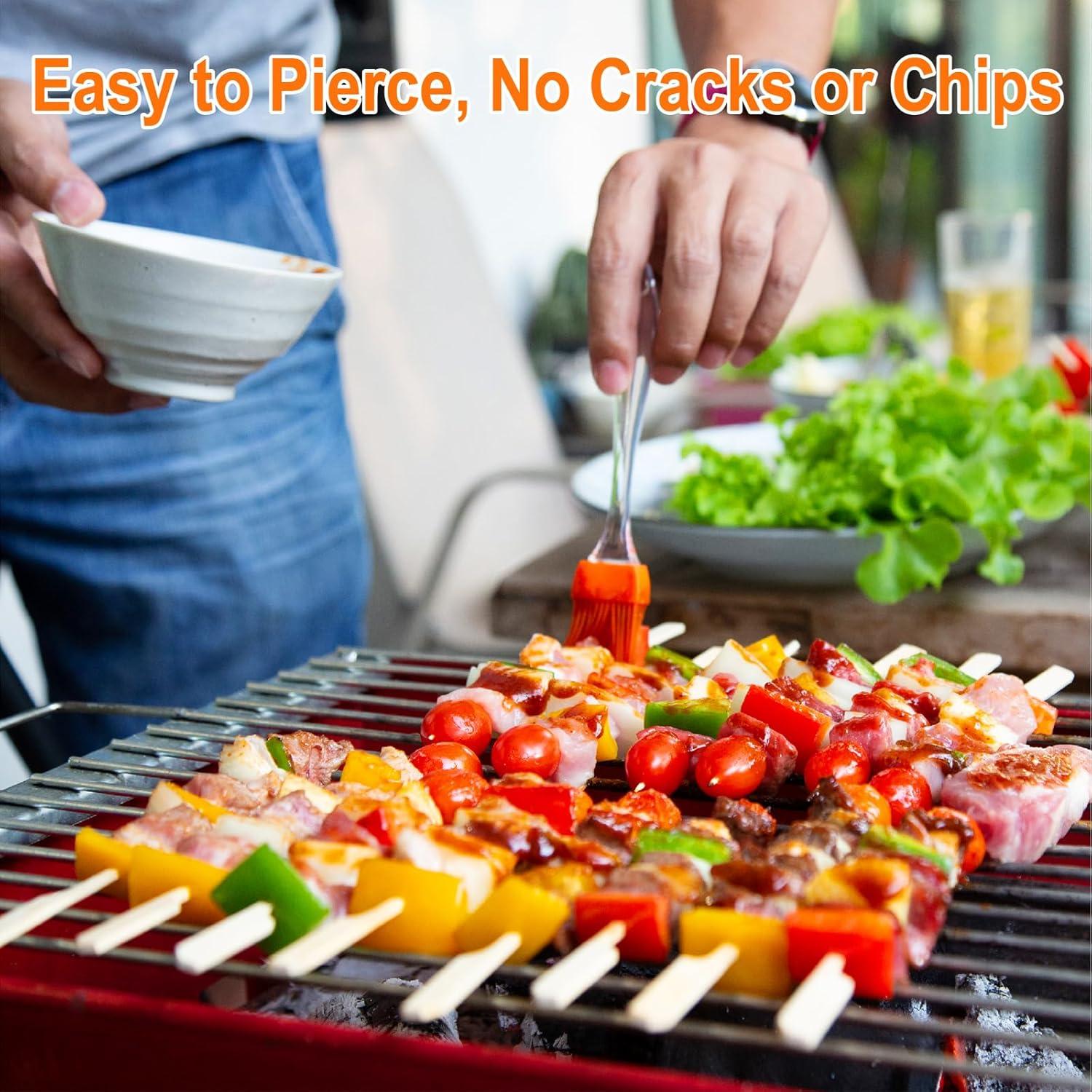 Brochetas de Bambú DOUDOULE 11.9 cm 300PCS para Aperitivos