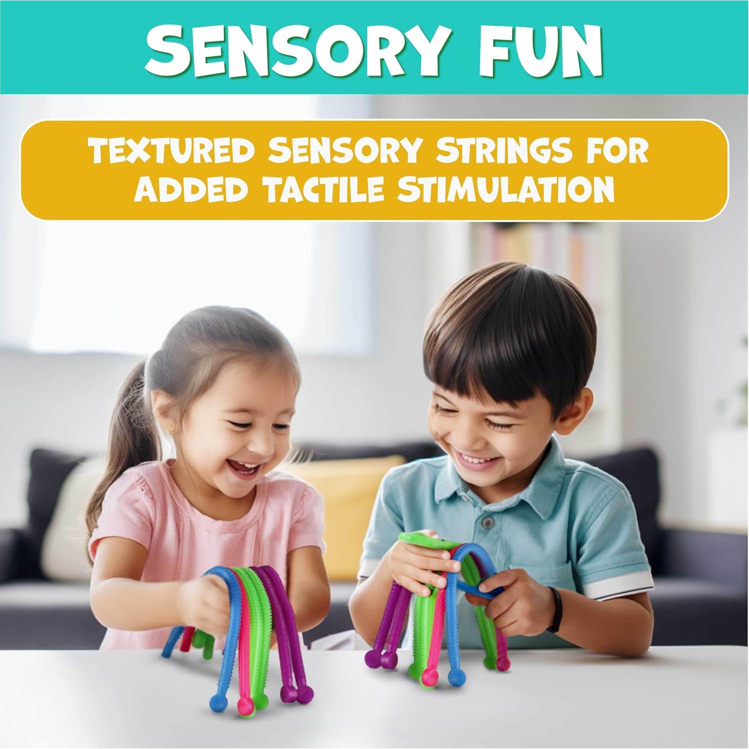 Rellenos de Calcetín Sensoriales BunMo - Paquete de 6 Texturizados