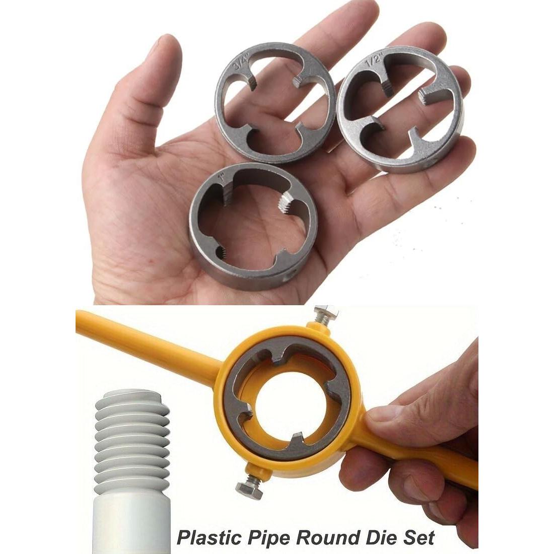 Juego de 6 Piezas para Hacer Roscas de PVC NADUSEP