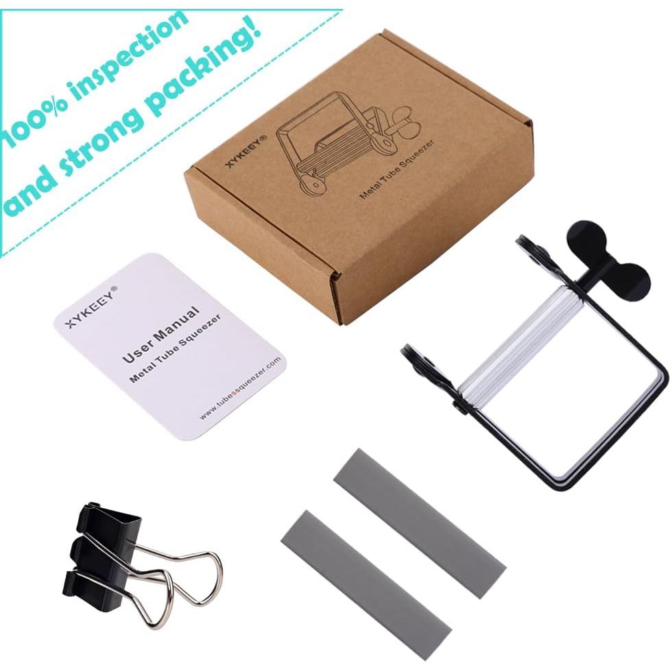 Exprimidor de Tubo de Metal AtFung TW-01 Negro - Multifuncional