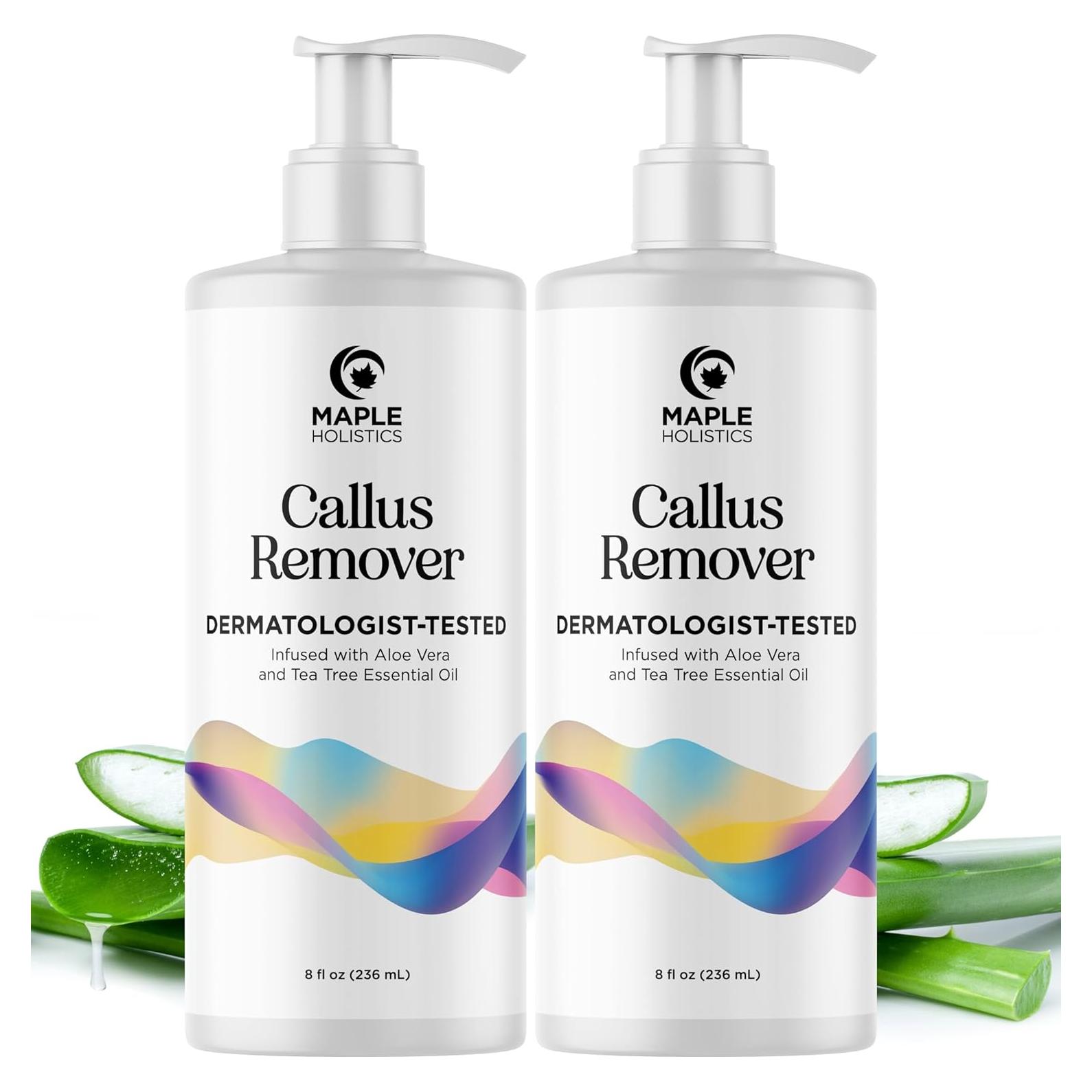 Removedor de Callos Maple Holistics 473 ml - Crema Exfoliante con Urea y Aloe