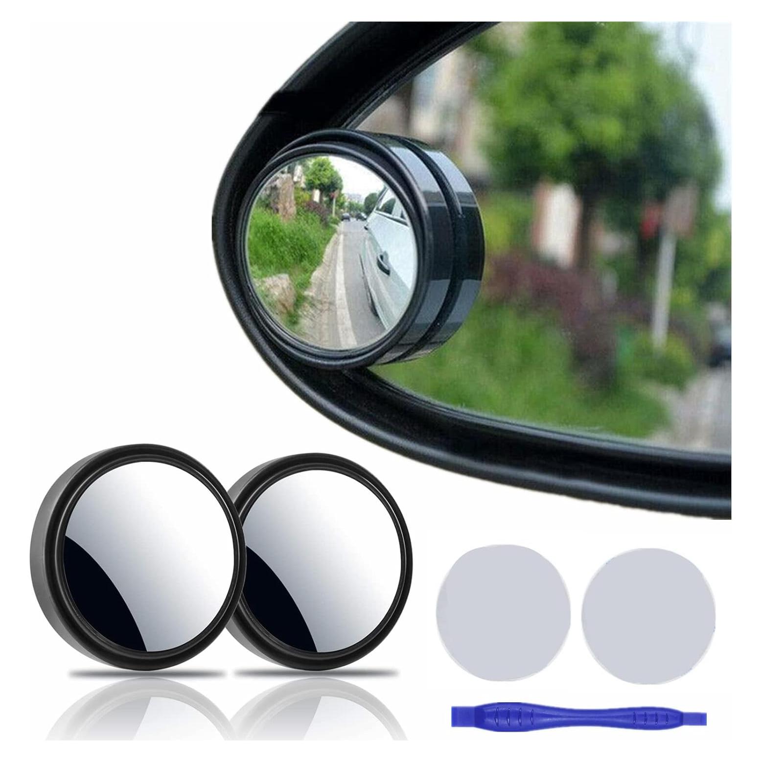 Espejos de Punto Ciego MARLBSTON 2" Redondos Convexos HD