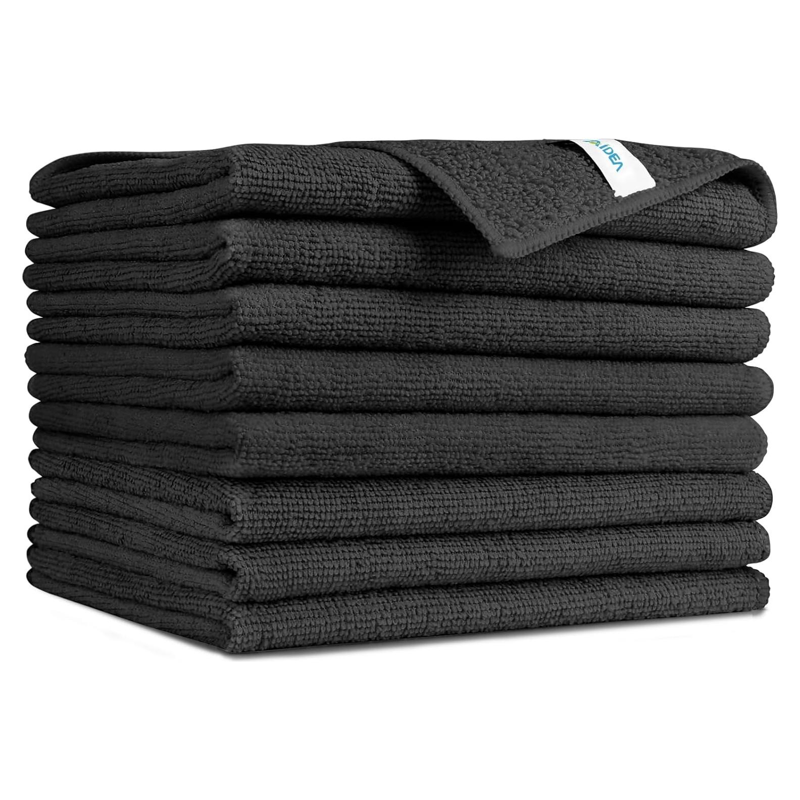 Paños de Microfibra AIDEA 8PK, 40.64x30.48cm, Absorbentes