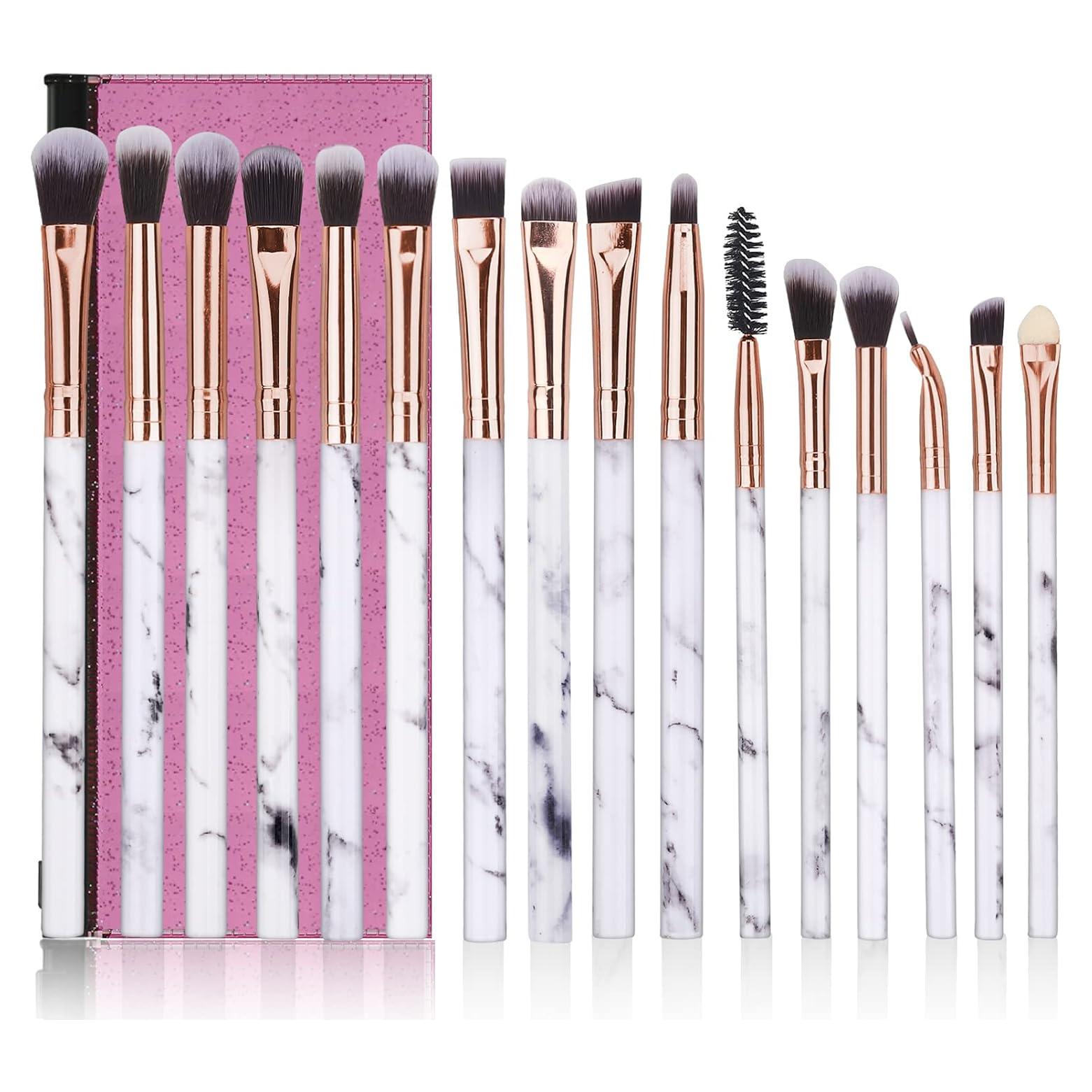 Conjunto de Brochas de Maquillaje DUAIU 16 Piezas Sintéticas