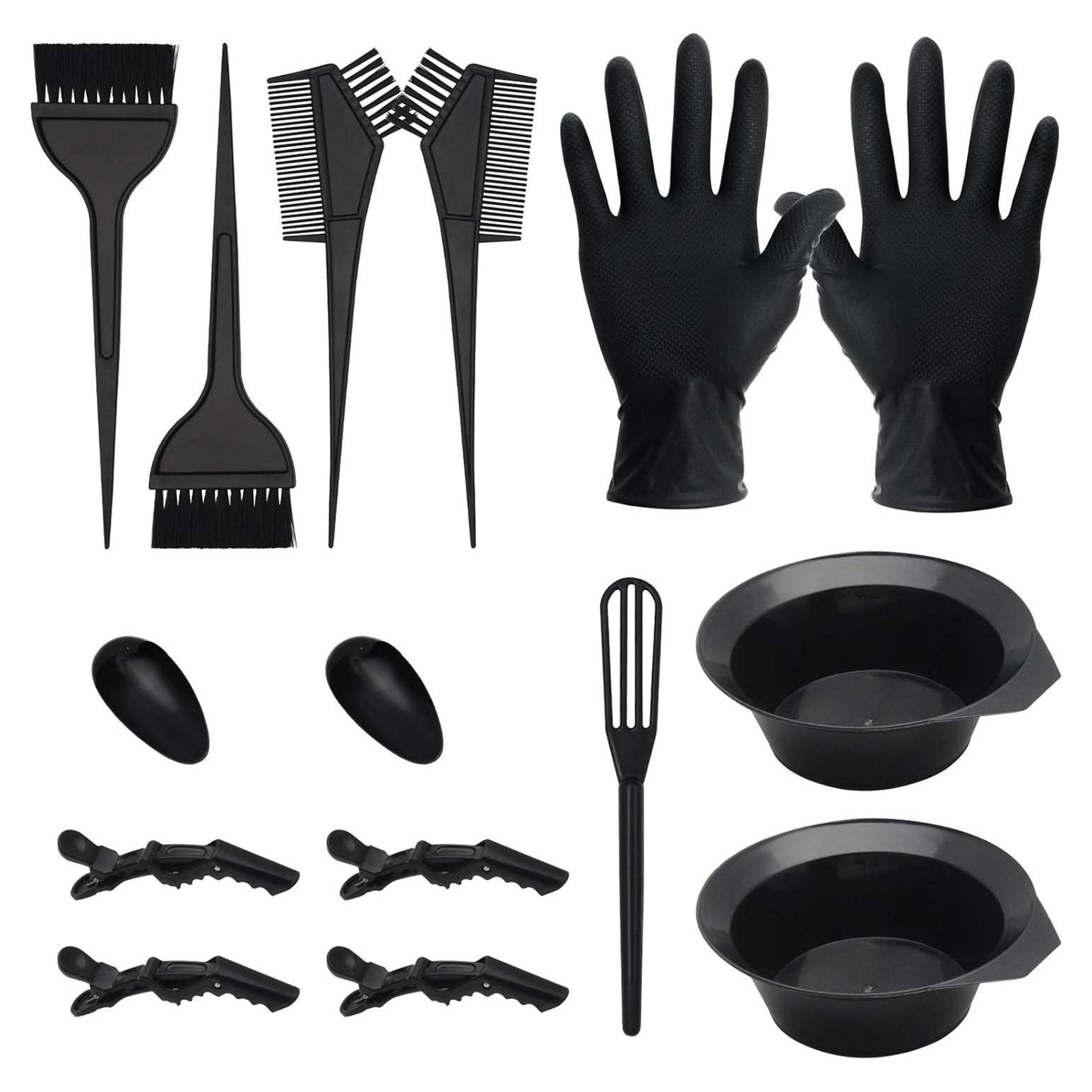 Kit de Teñido de Cabello Profesional CREATESTAR 15 Piezas