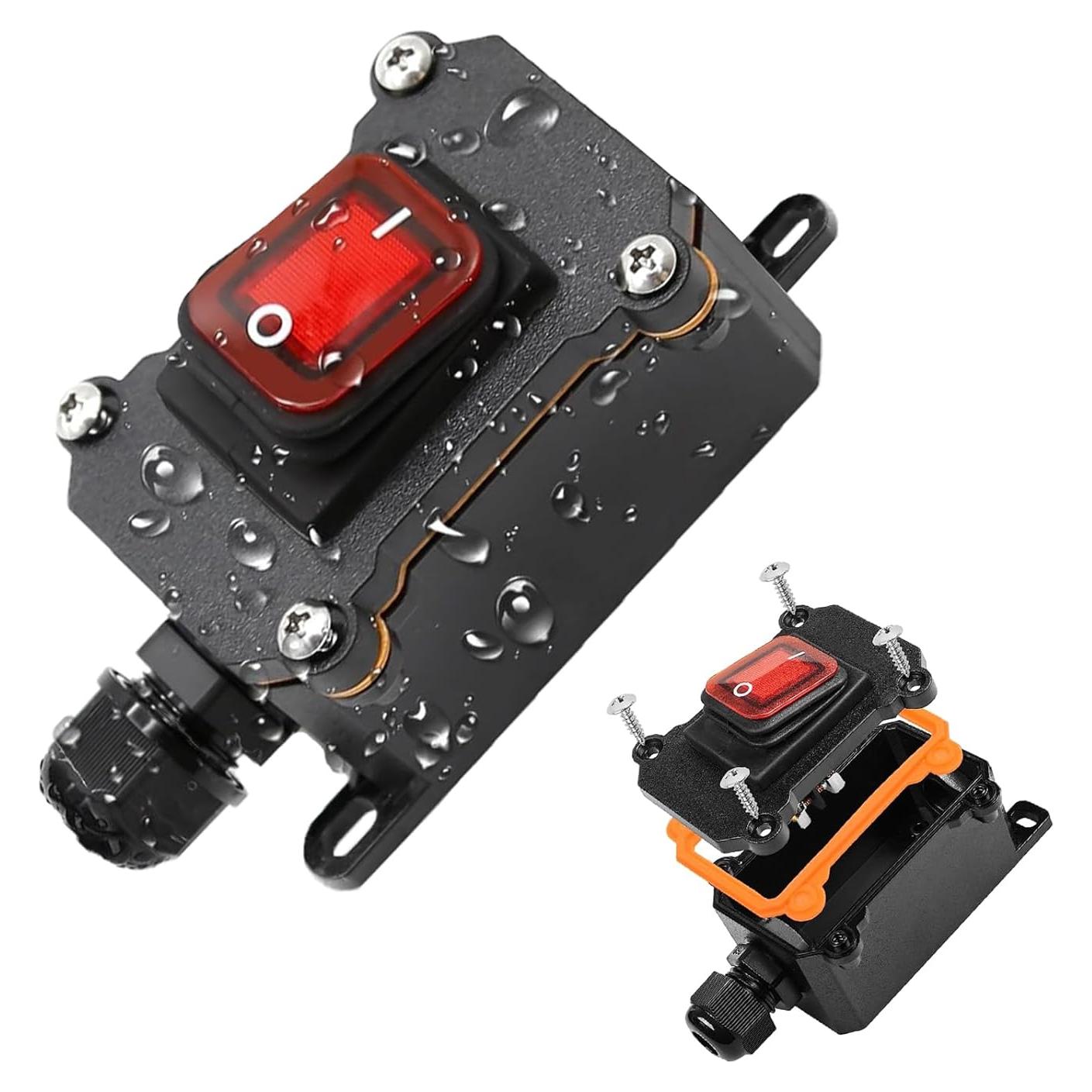 Interruptor de Palanca ON/OFF KarlKers 12V-24V IP67 20A