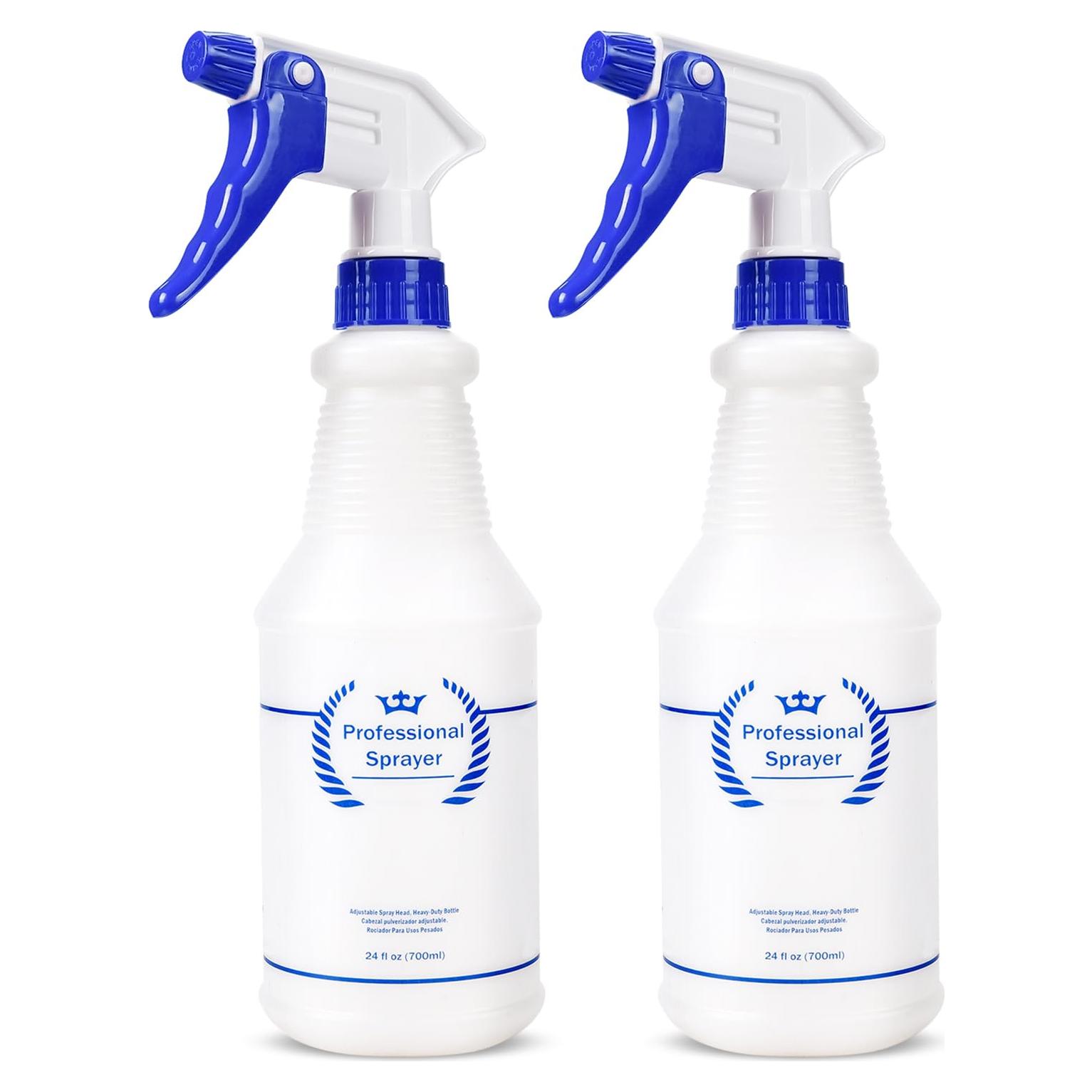 Botellas de Spray de Plástico 700 ml - 2 Paquete Multiusos
