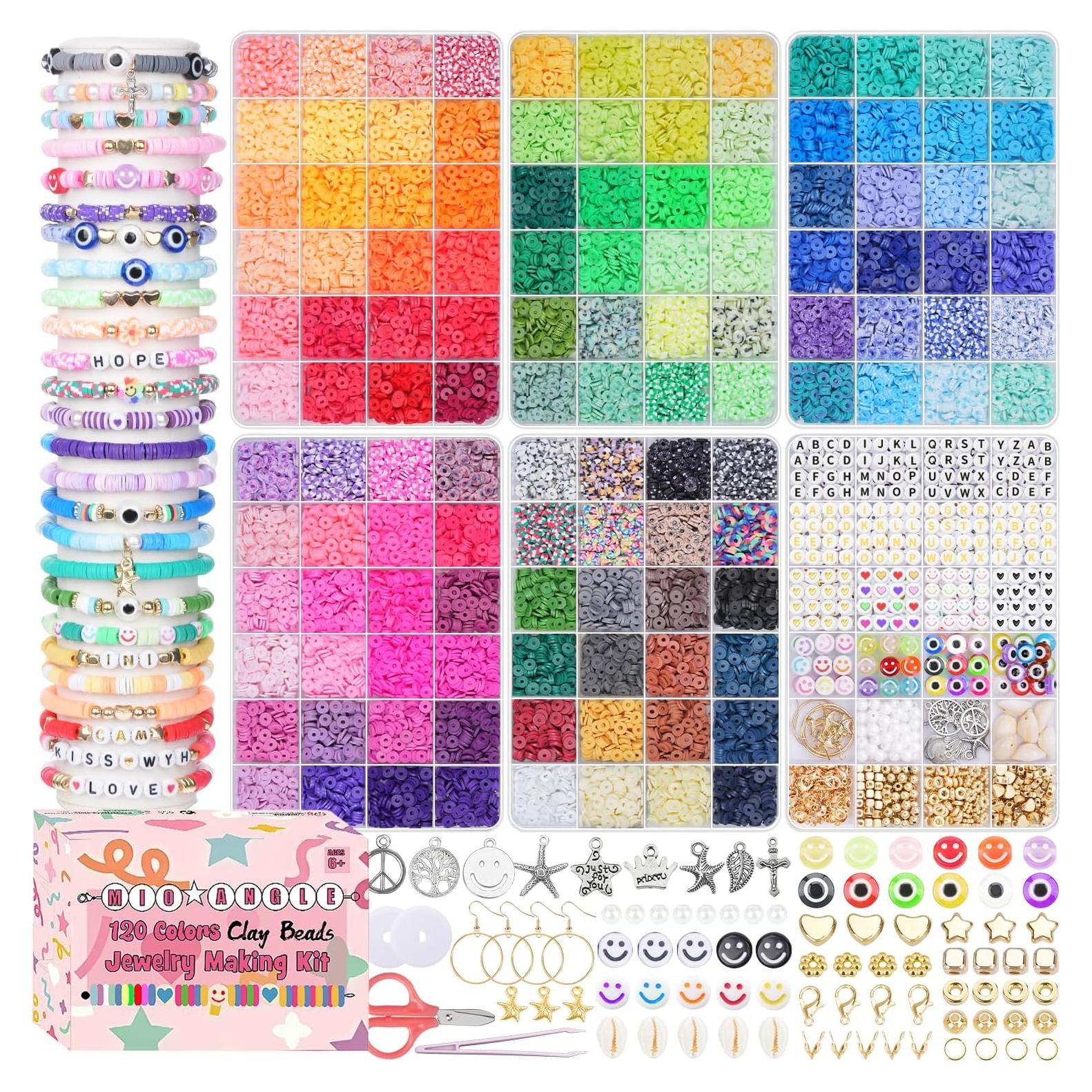 Kit de Fabricación de Pulseras de Amistad Mio Angle 120 Colores