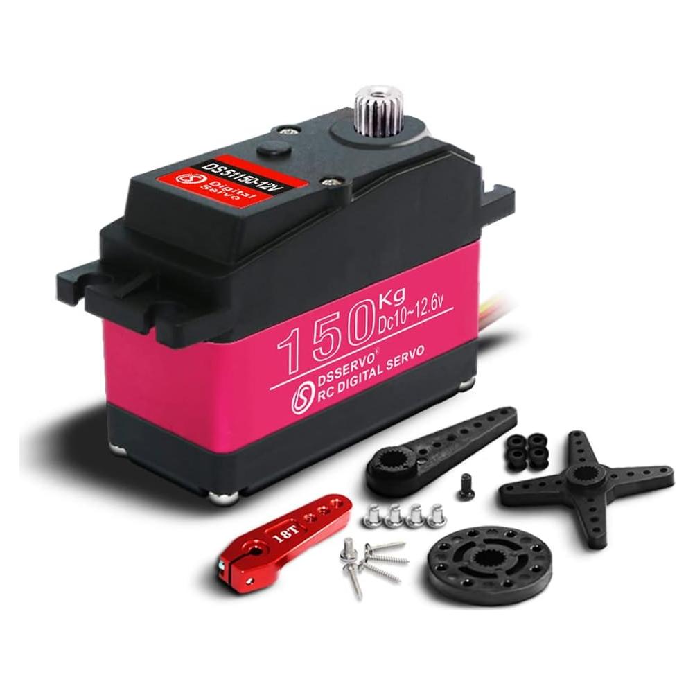 Servo Digital 150kg ANNIMOS DS51150 180 Grados Impermeable