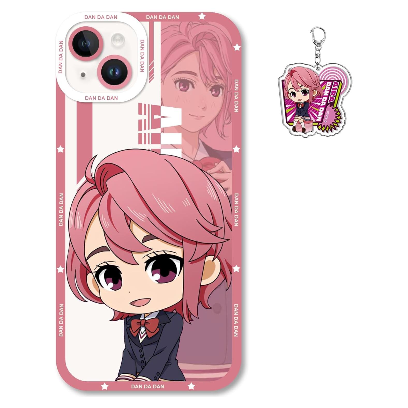 Funda protectora Dandadan TPU Aira Shiratori-1 para iPhone