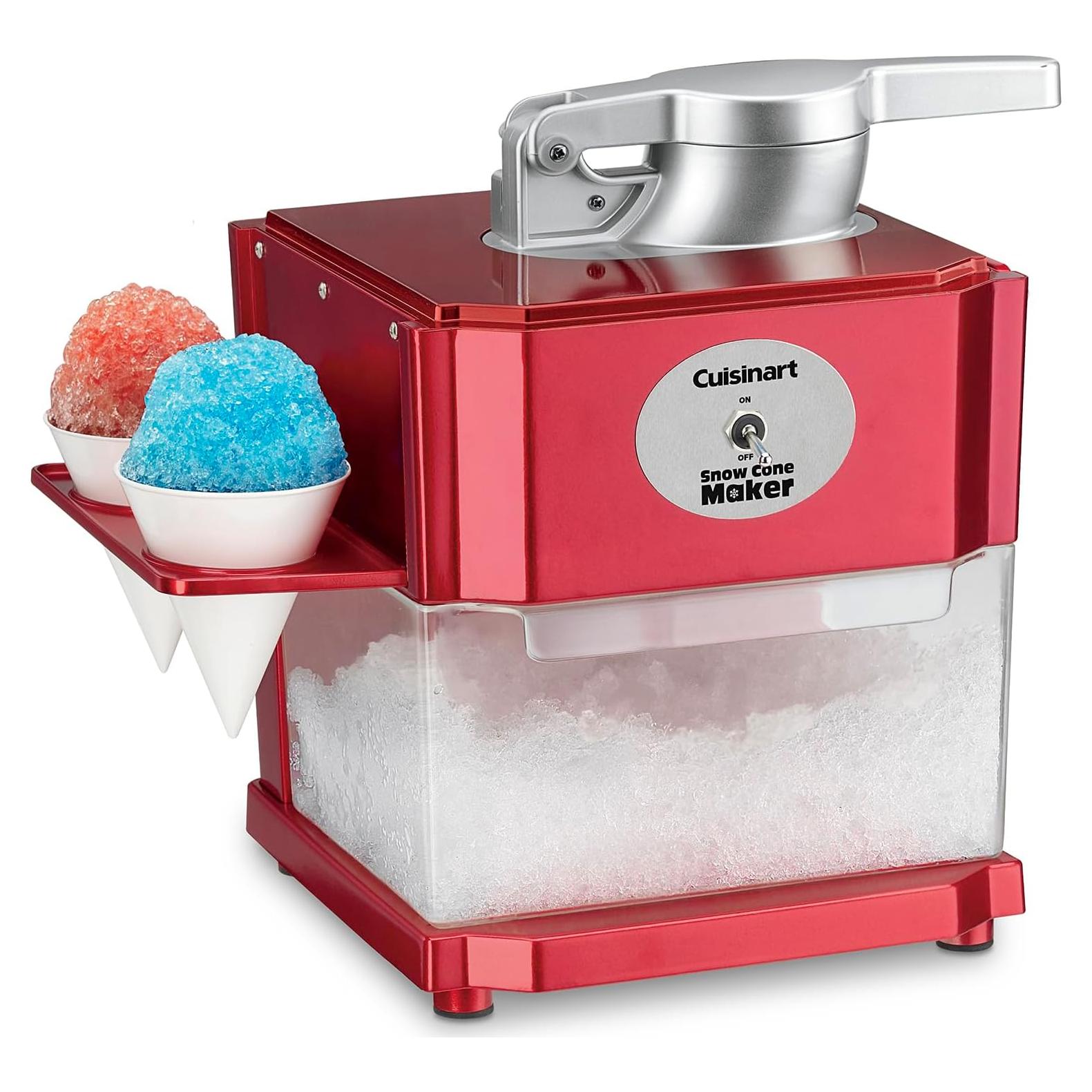 Máquina de Nieve Cuisinart SCM-10P1, 5 Conos Helados