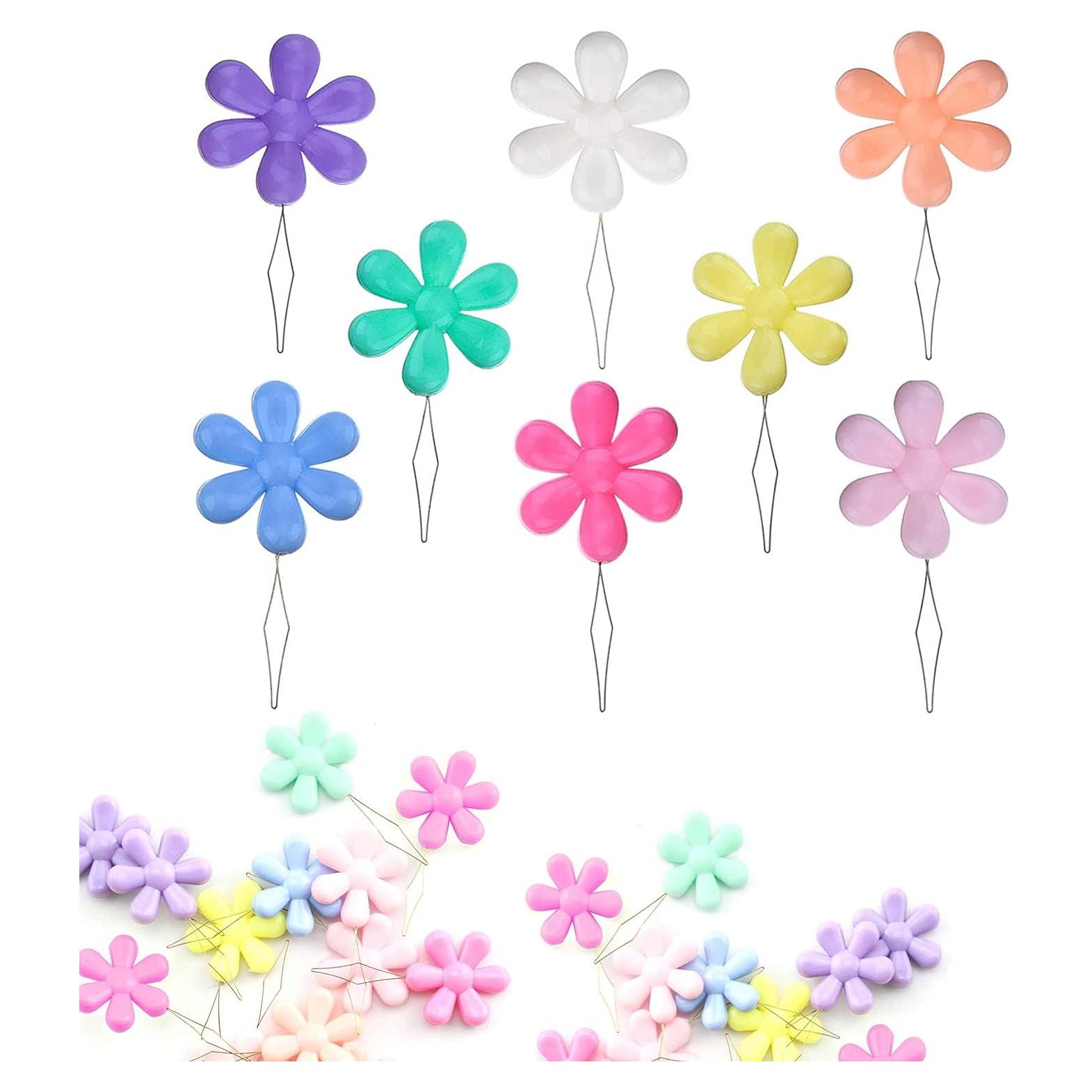 Enhebradores de Agujas BEADNOVA 25pcs Plástico Cabeza Flor